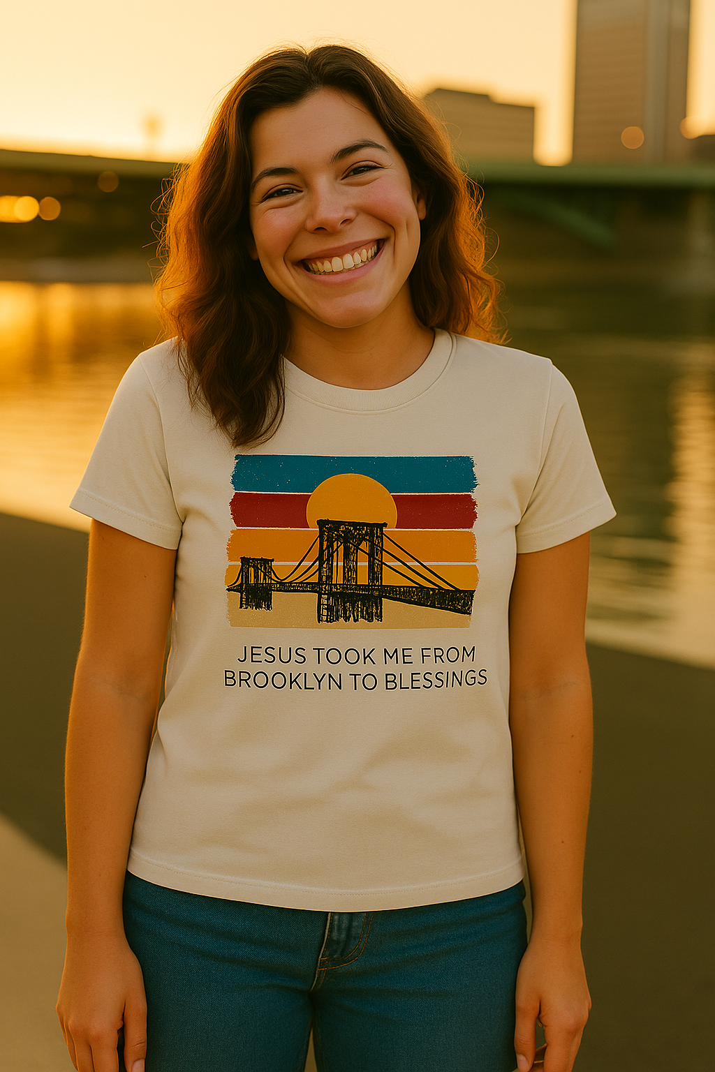 Brooklyn to Blessings Tee - Women's