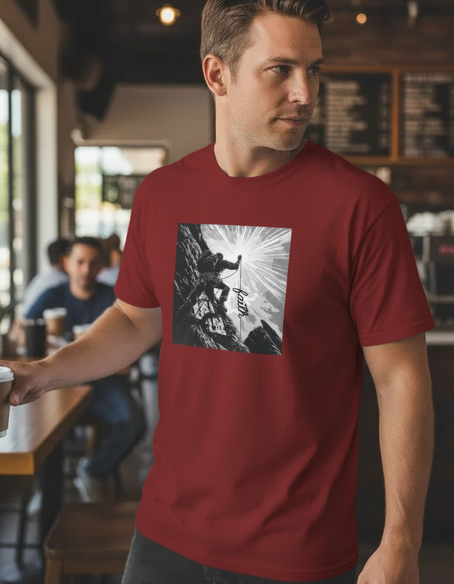 The Climb of Faith Tee - Men's