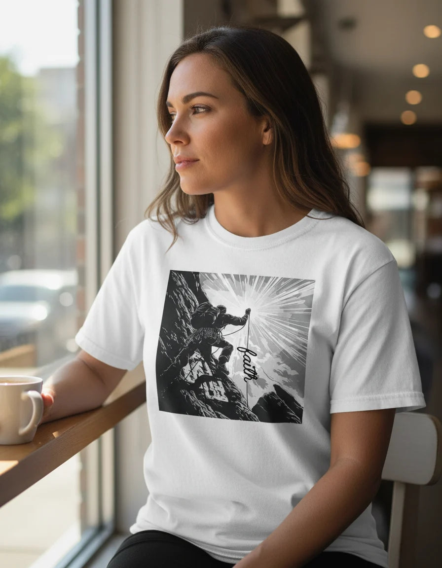 Climb of Faith - Woman's Tee