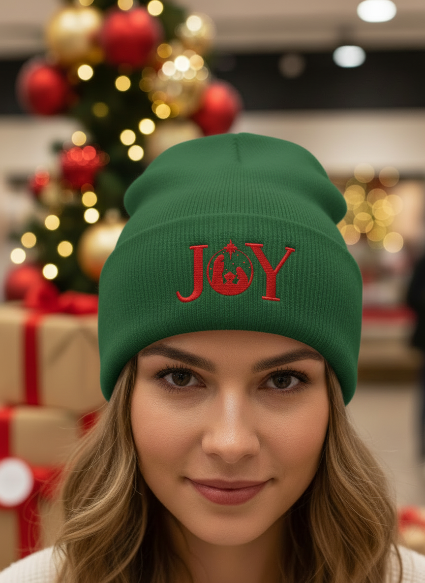 JOY Christmas Beanie - Women's