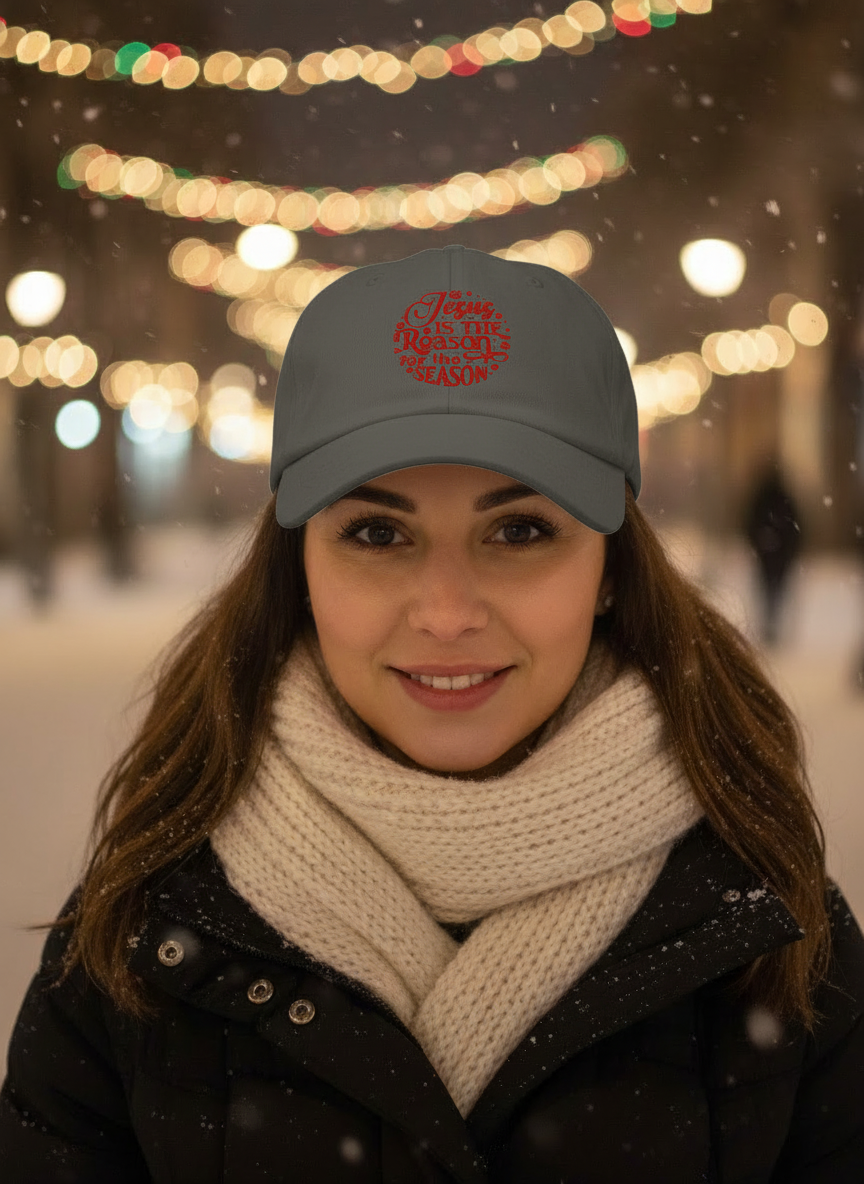 Jesus Is The Reason Christian Holiday Cap - Women's