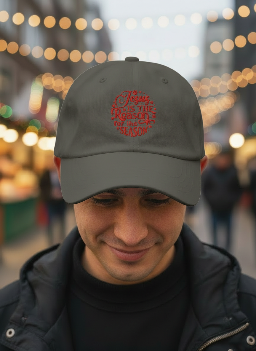 Jesus Is The Reason Christian Holiday Cap - Men's