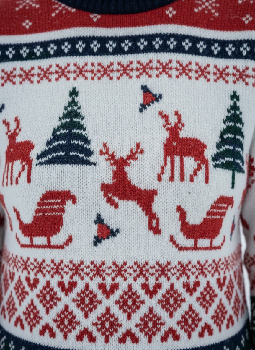 Green Firefly Christmas Sweater - Women's