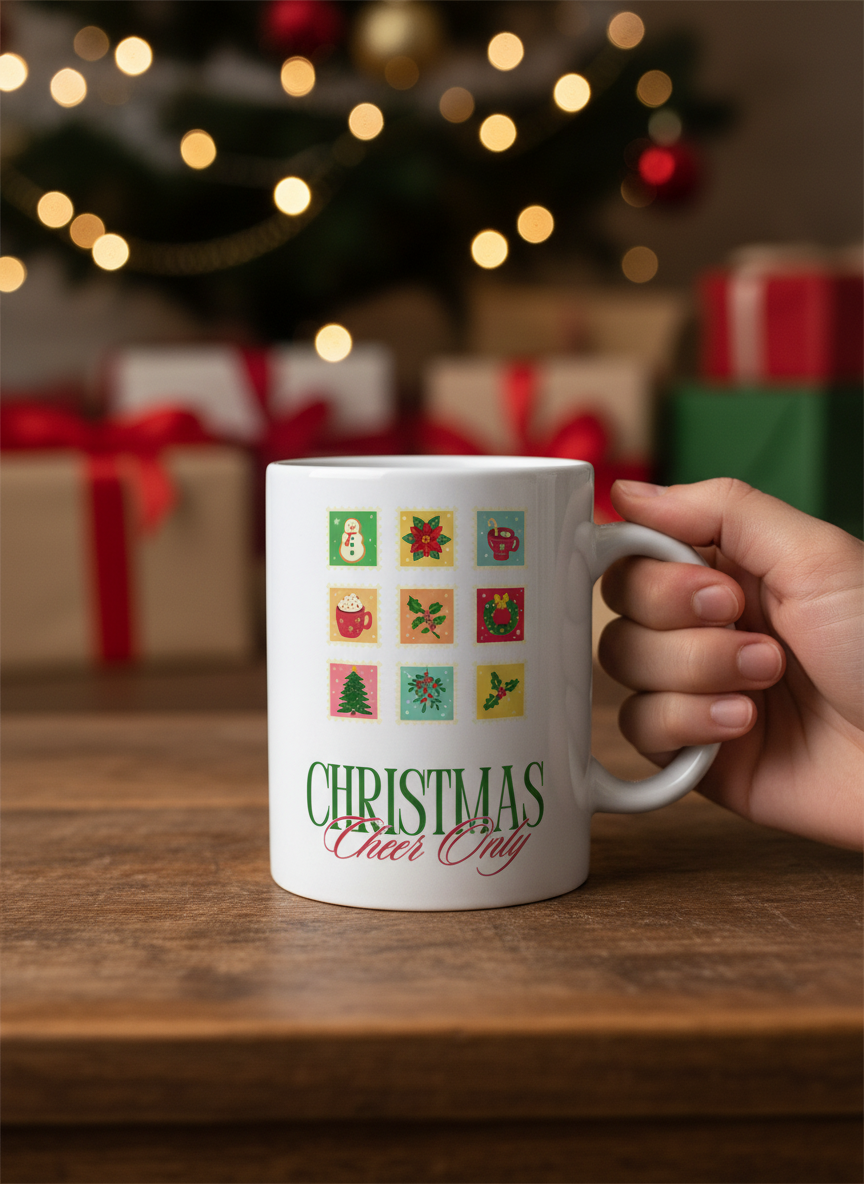Christmas Cheer Snowman Mug