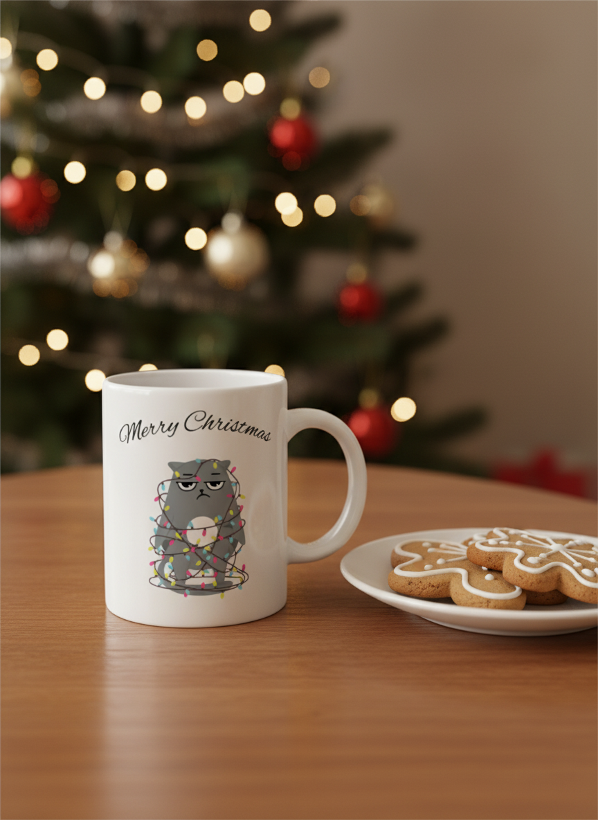Grumpy Christmas Mug