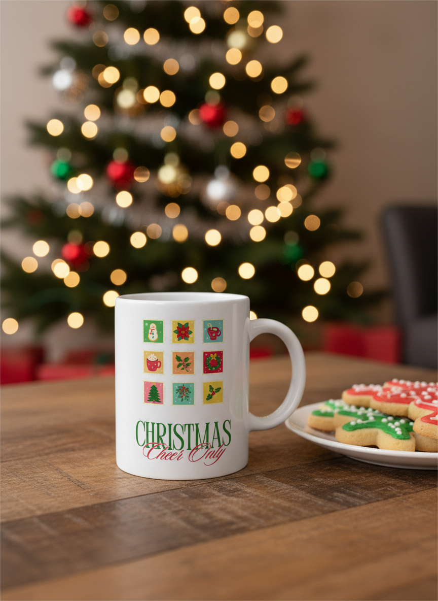 Christmas Cheer Snowman Mug