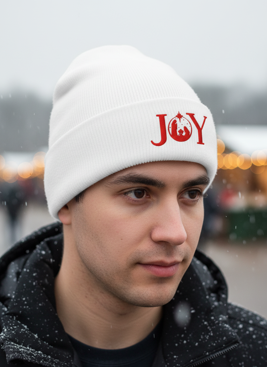 JOY Christmas Beanie - Men's