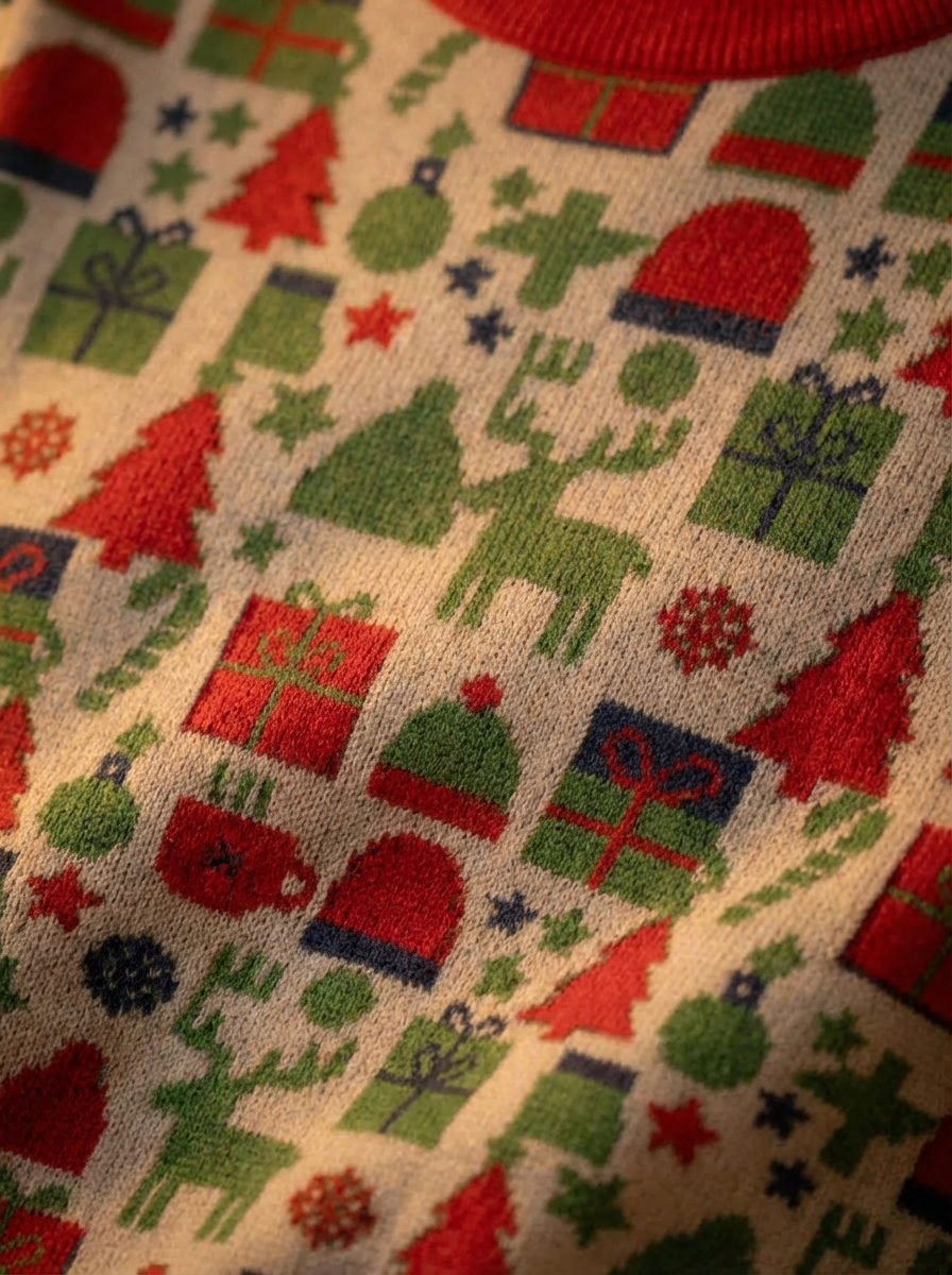 Red Firefly Christmas Sweater- Women's