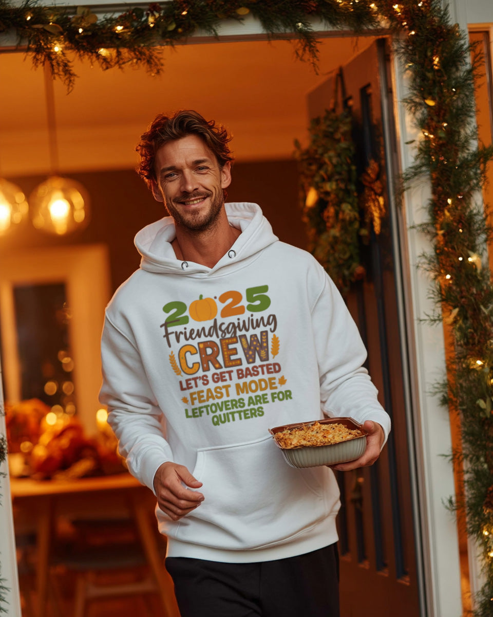 Friendsgiving Crew Hoodie - Men's