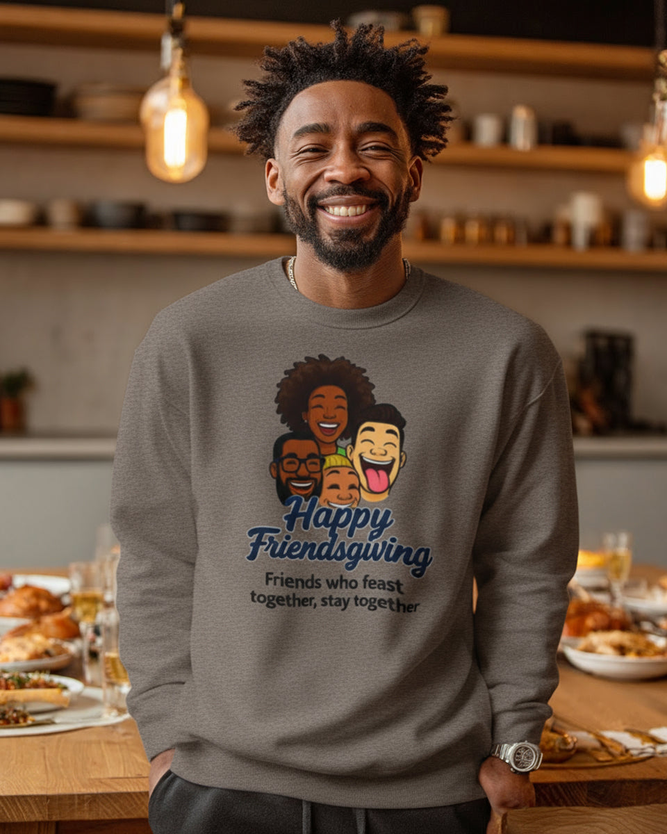 Happy Friendsgiving Sweatshirt - Men's