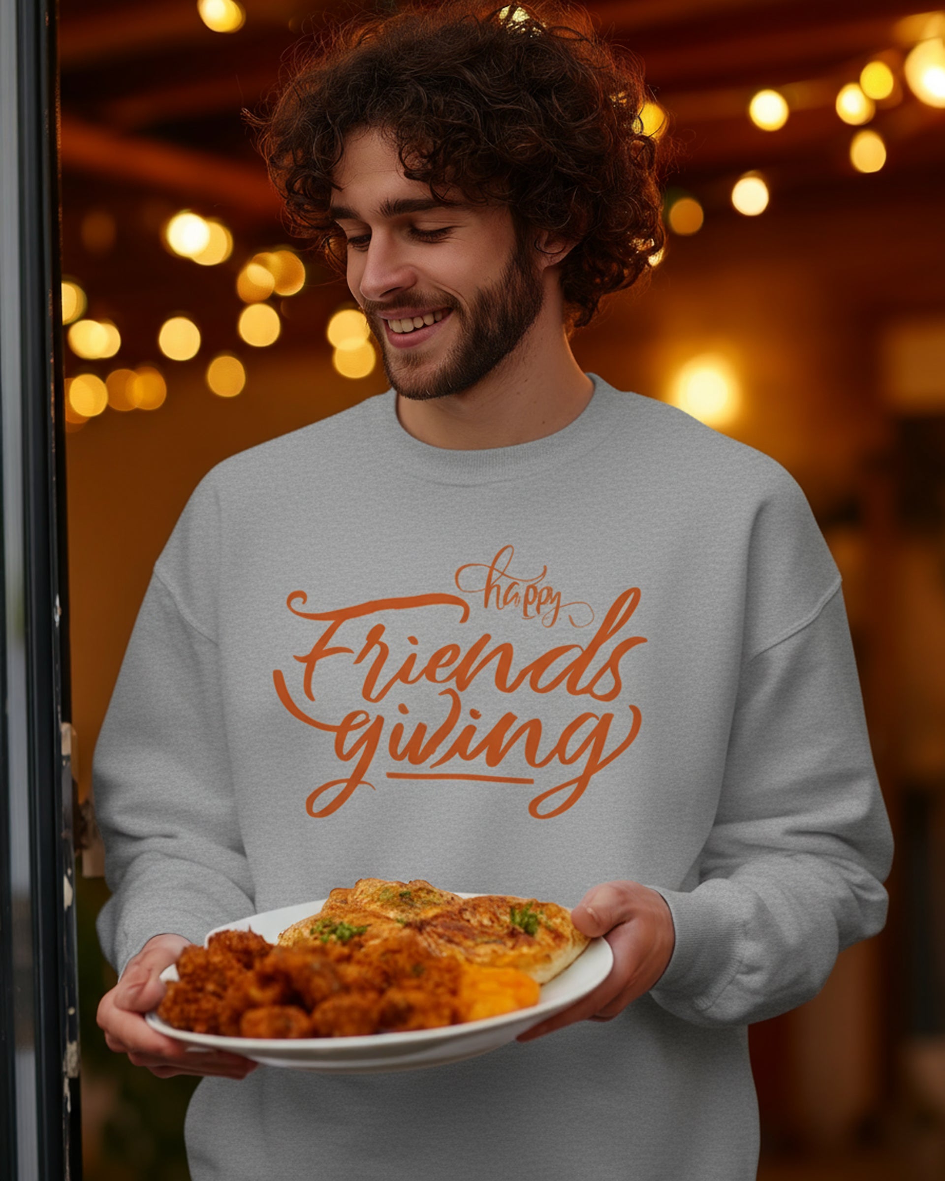Happy Friendsgiving Sweatshirt - Men's