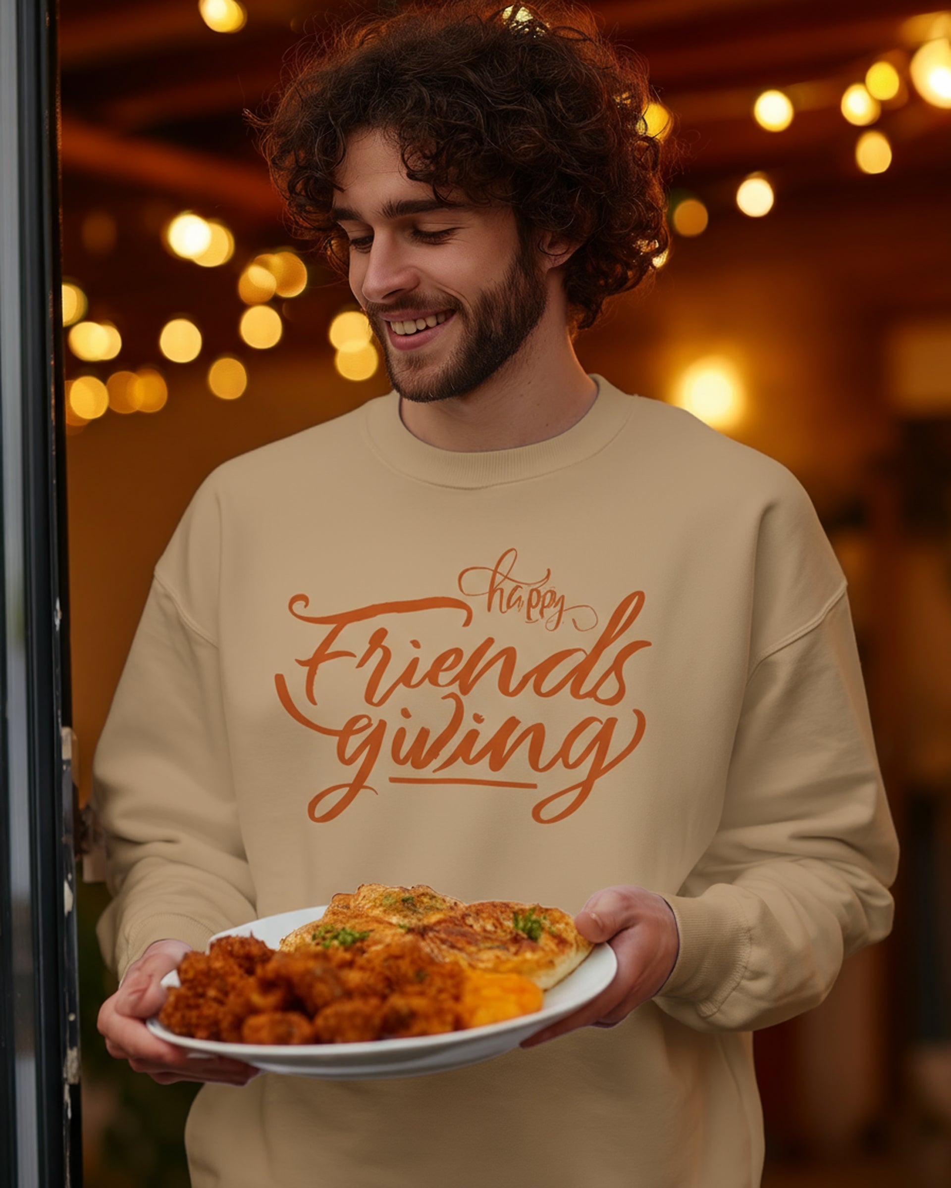 Happy Friendsgiving Sweatshirt - Men's