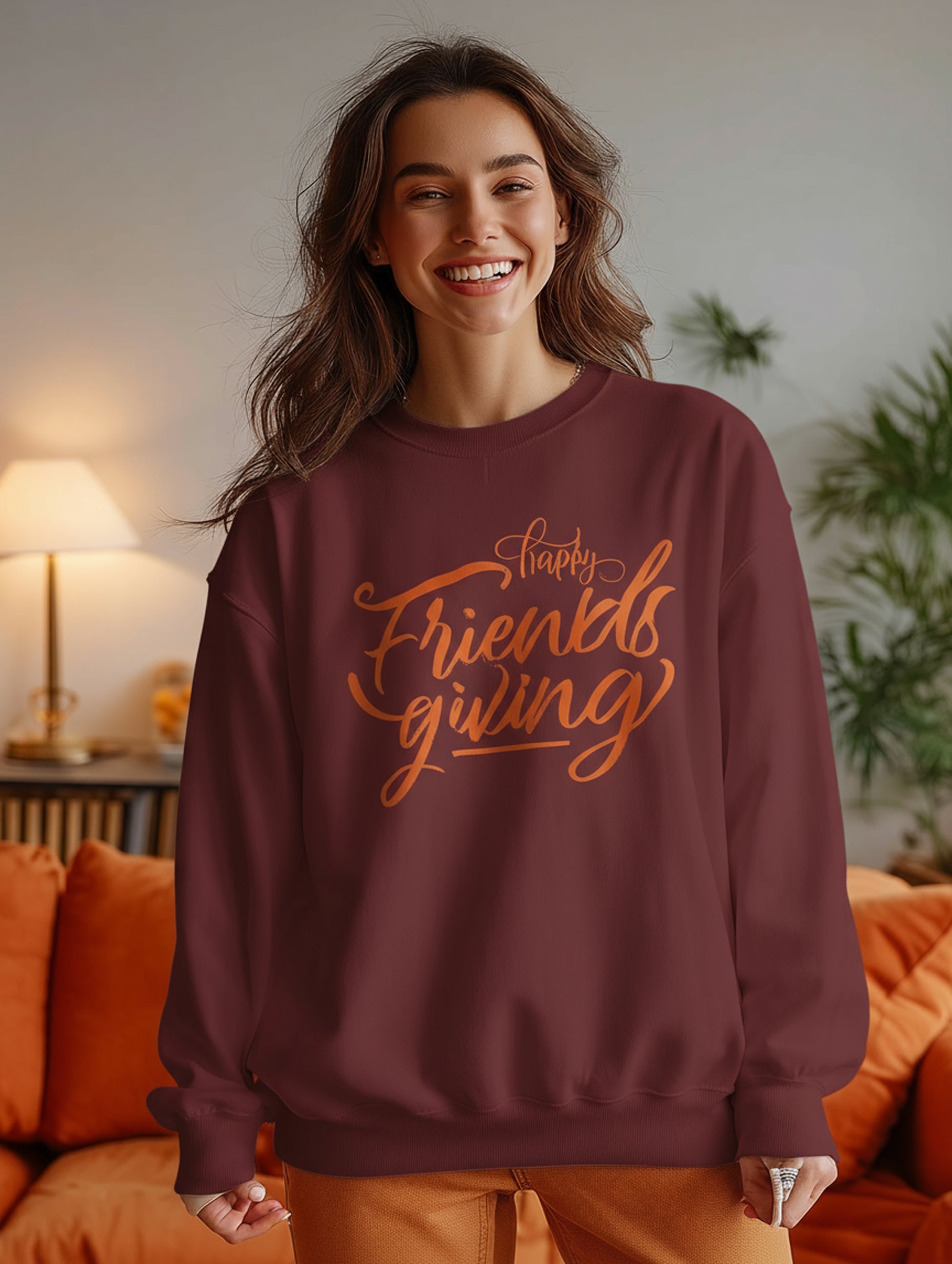 Happy Friendsgiving Sweatshirt - Women's