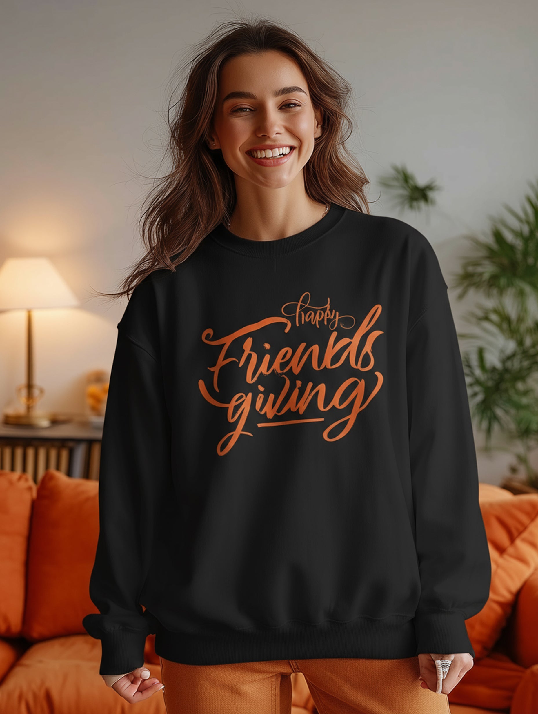 Happy Friendsgiving Sweatshirt - Women's