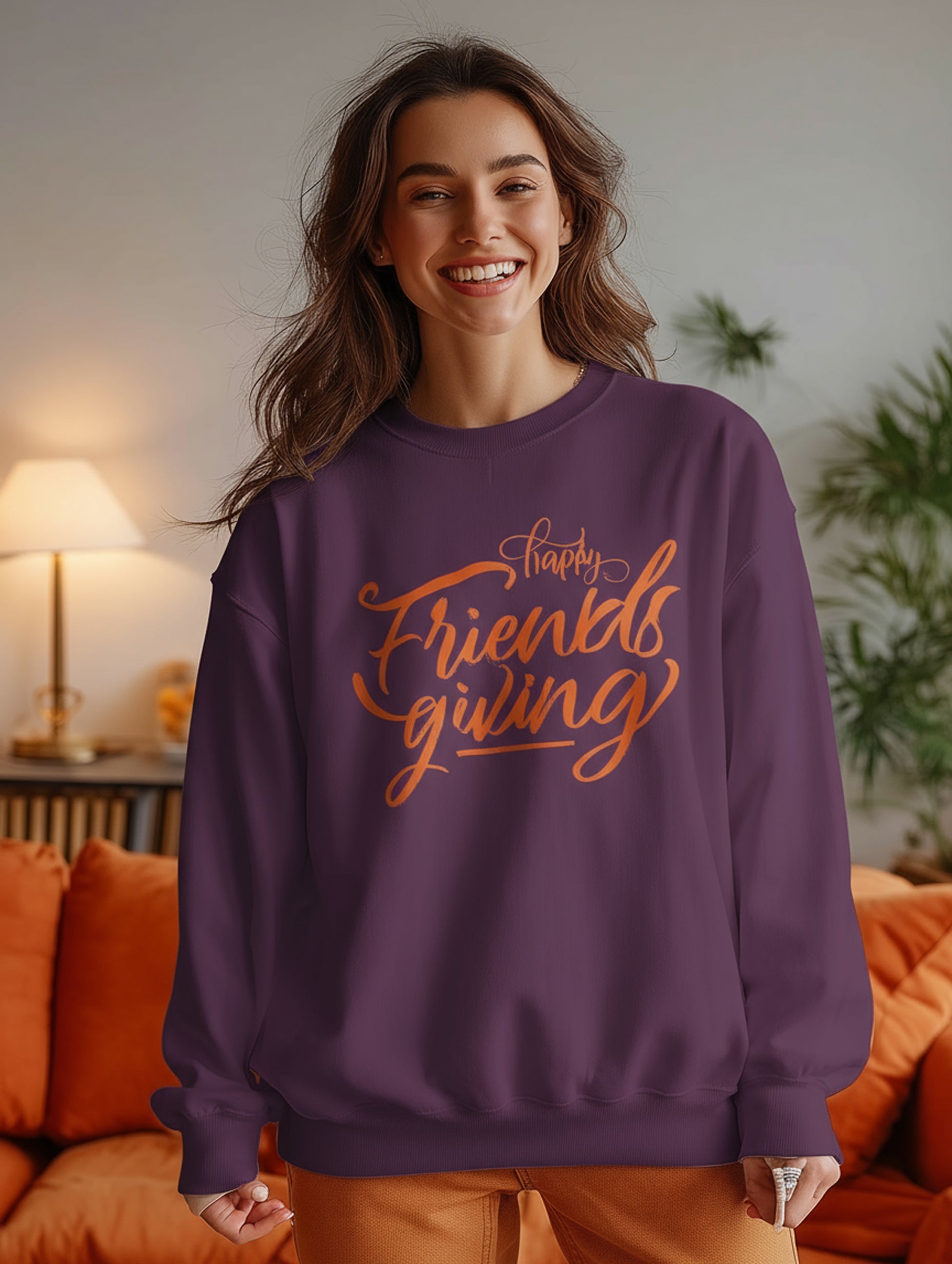 Happy Friendsgiving Sweatshirt - Women's