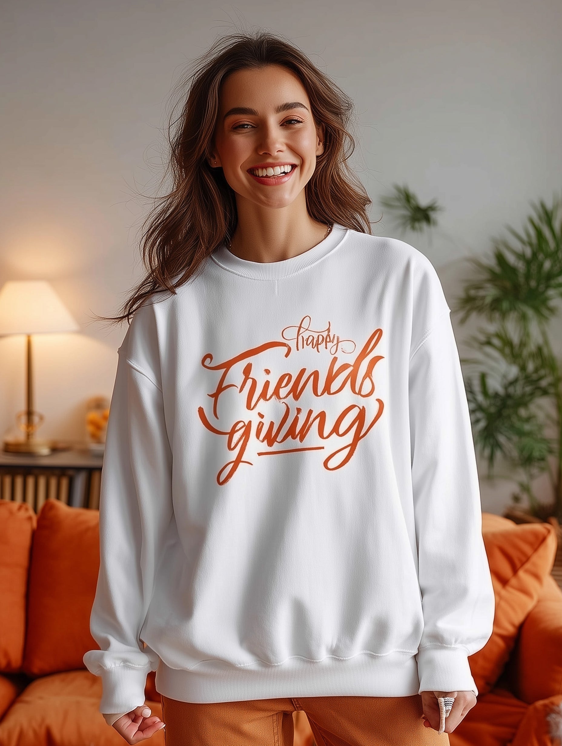 Happy Friendsgiving Sweatshirt - Women's