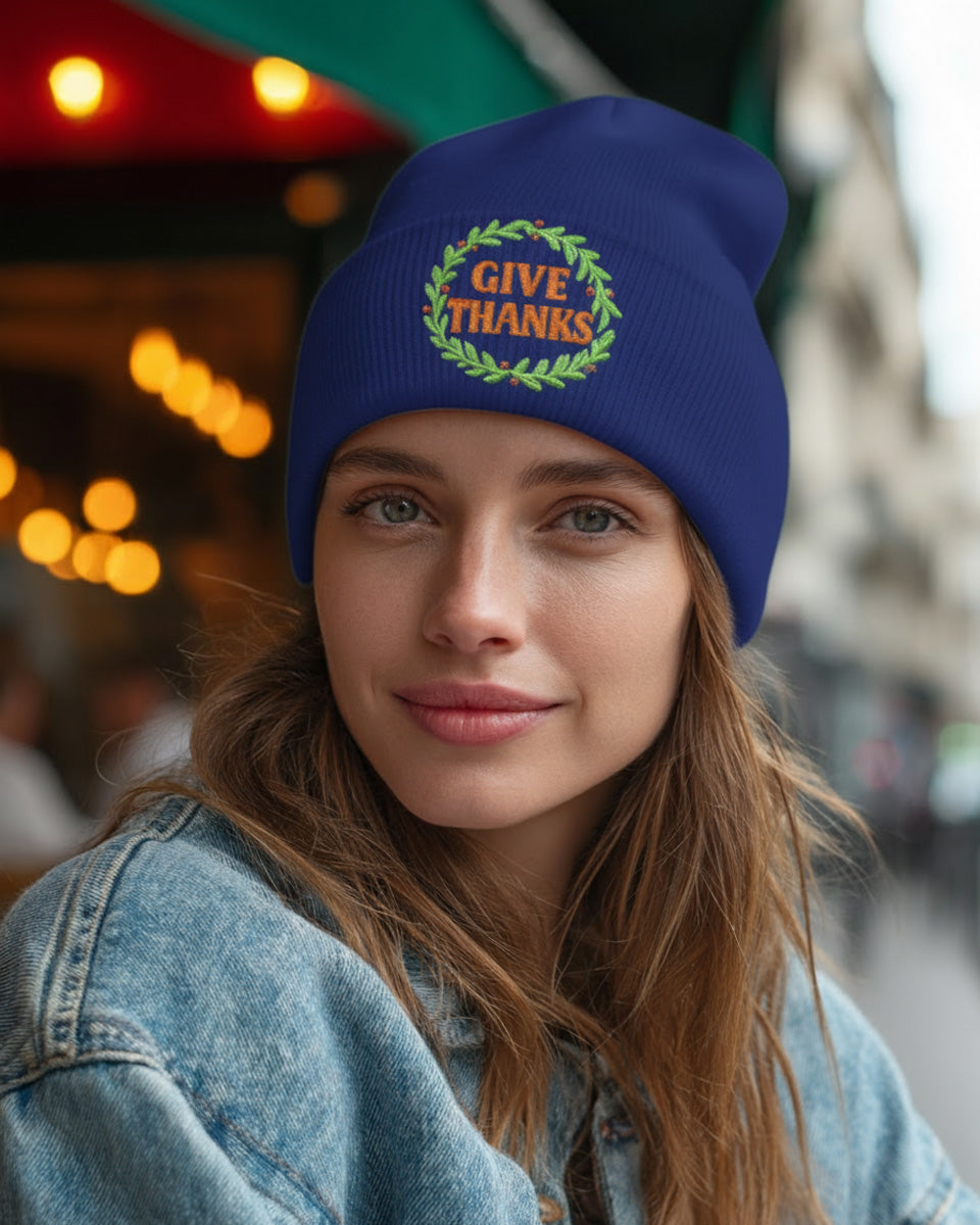 Give Thanks Beanie