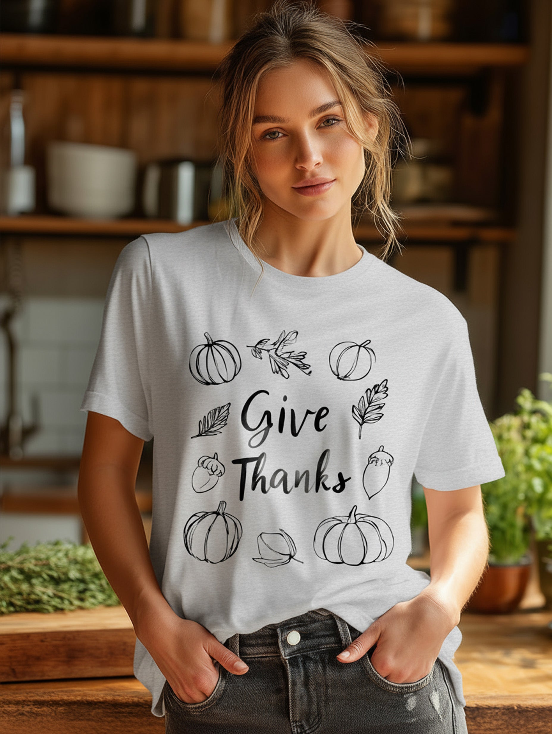 Give Thanks Tee - Women's