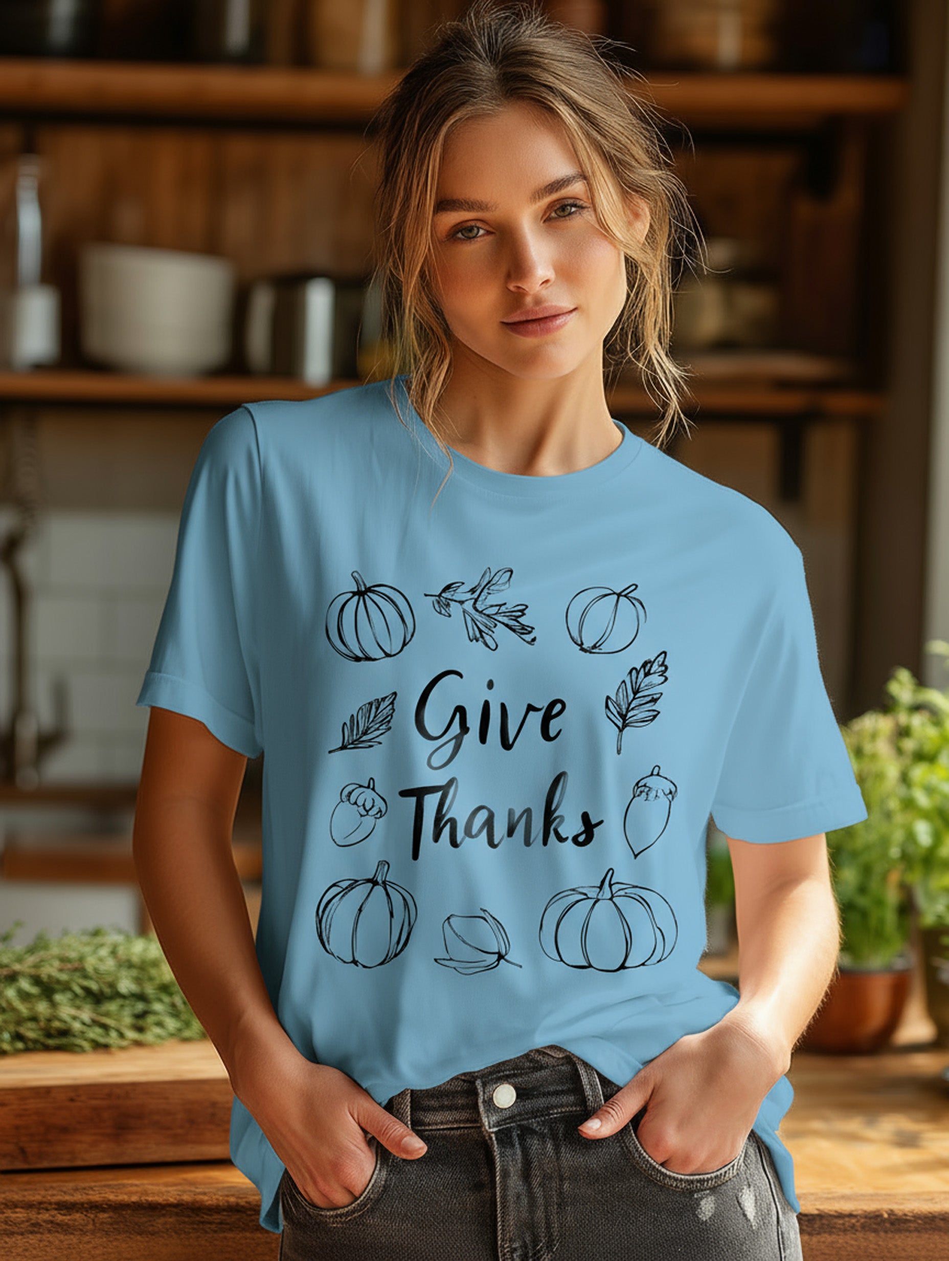 Give Thanks Tee - Women's