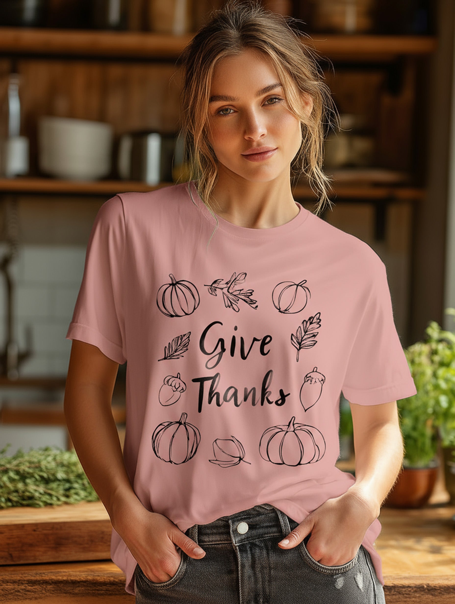 Give Thanks Tee - Women's