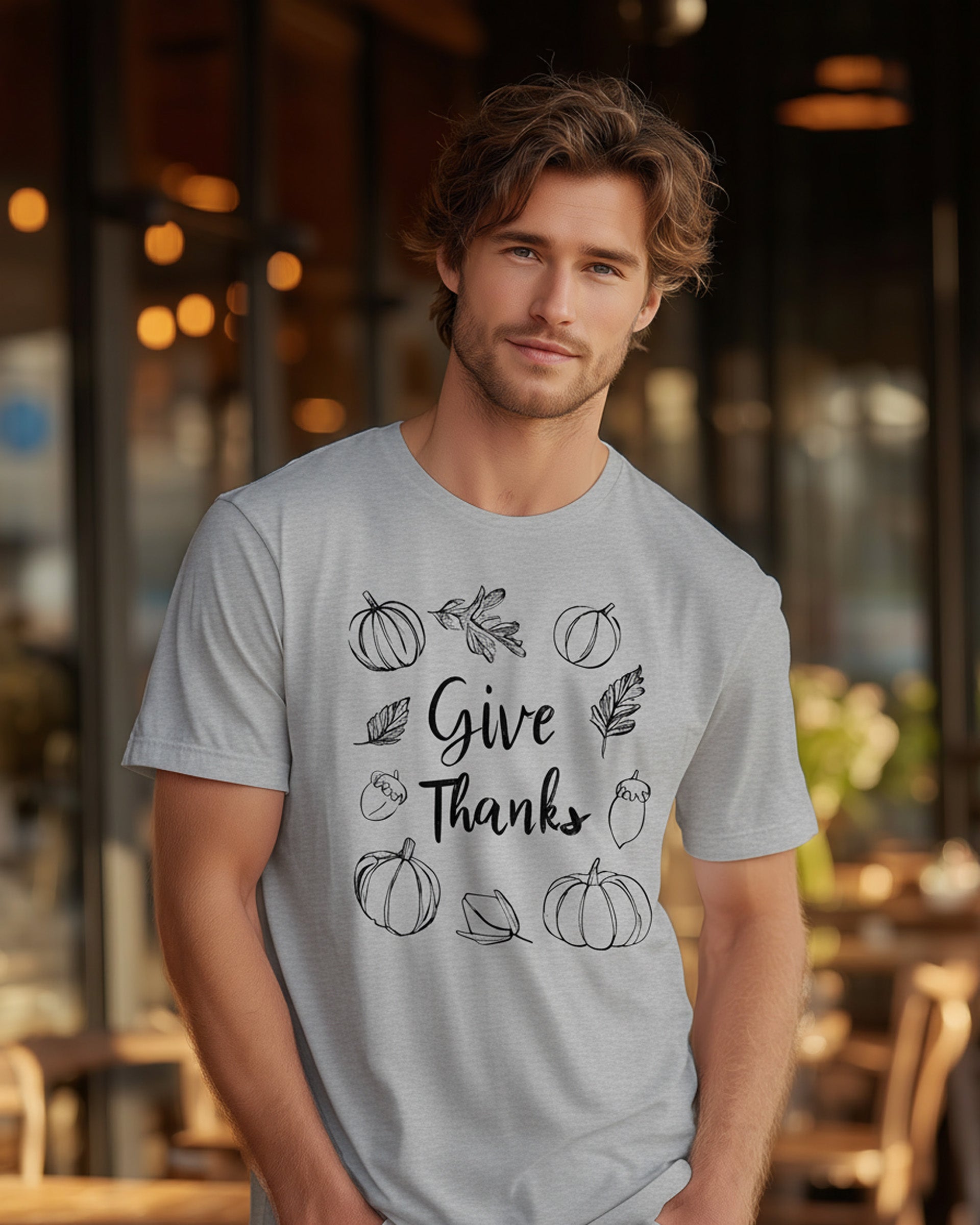 Give Thanks Tee - Men's