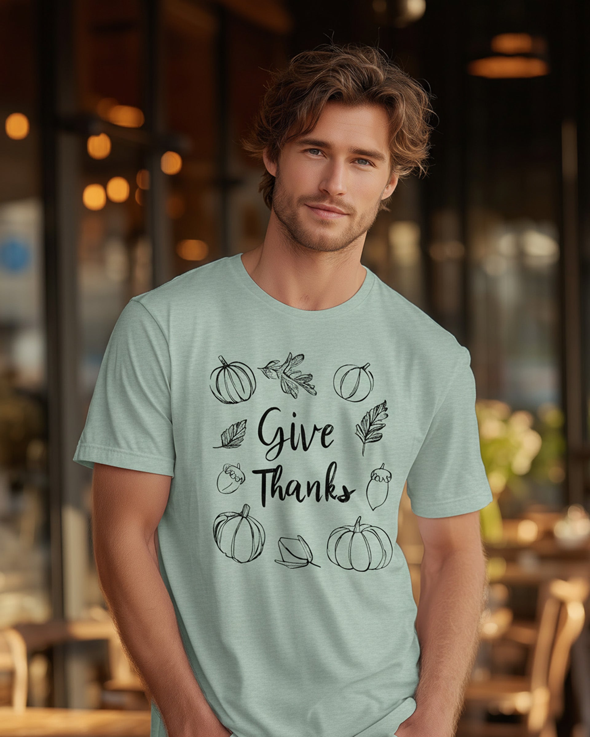 Give Thanks Tee - Men's