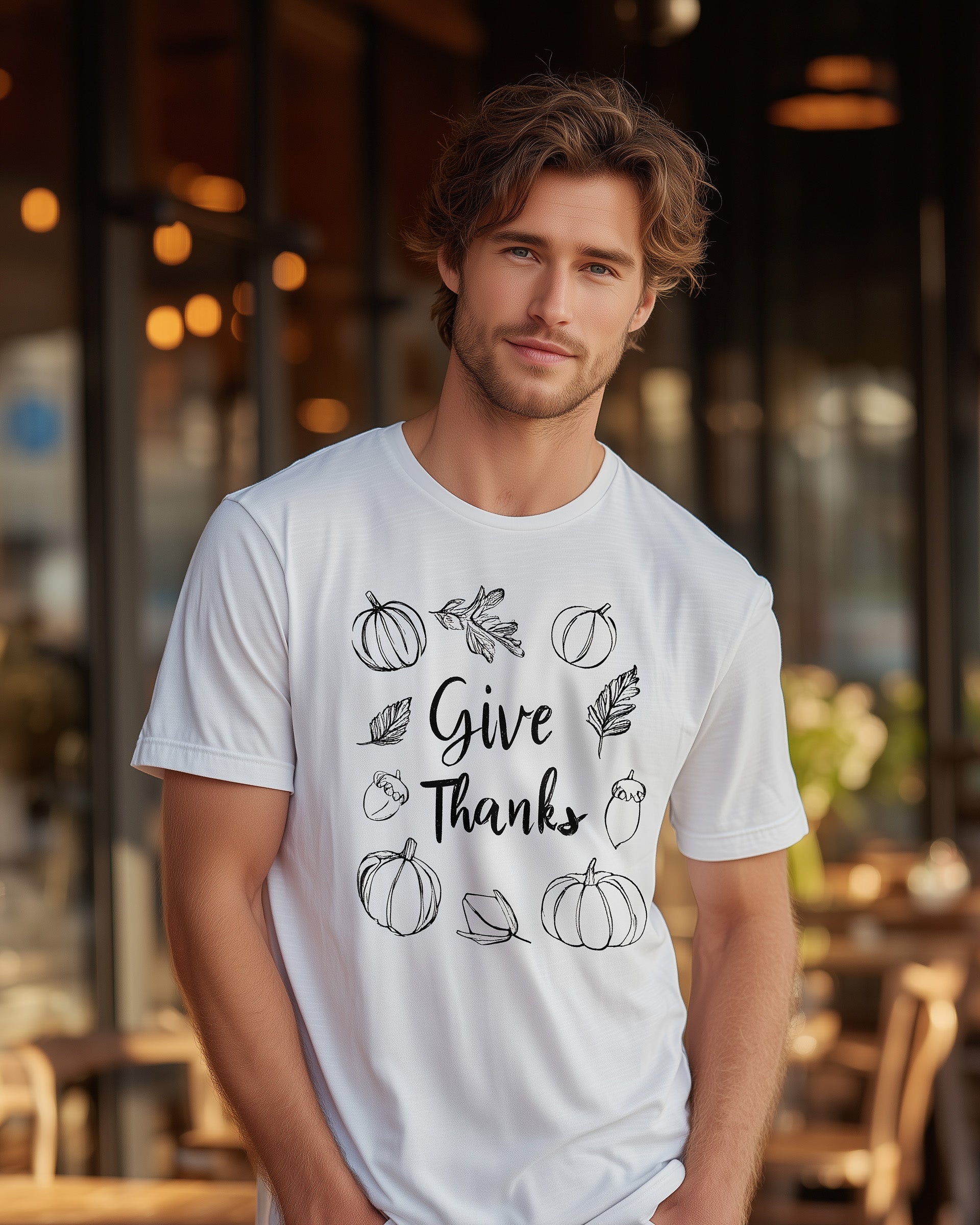 Give Thanks Tee - Men's