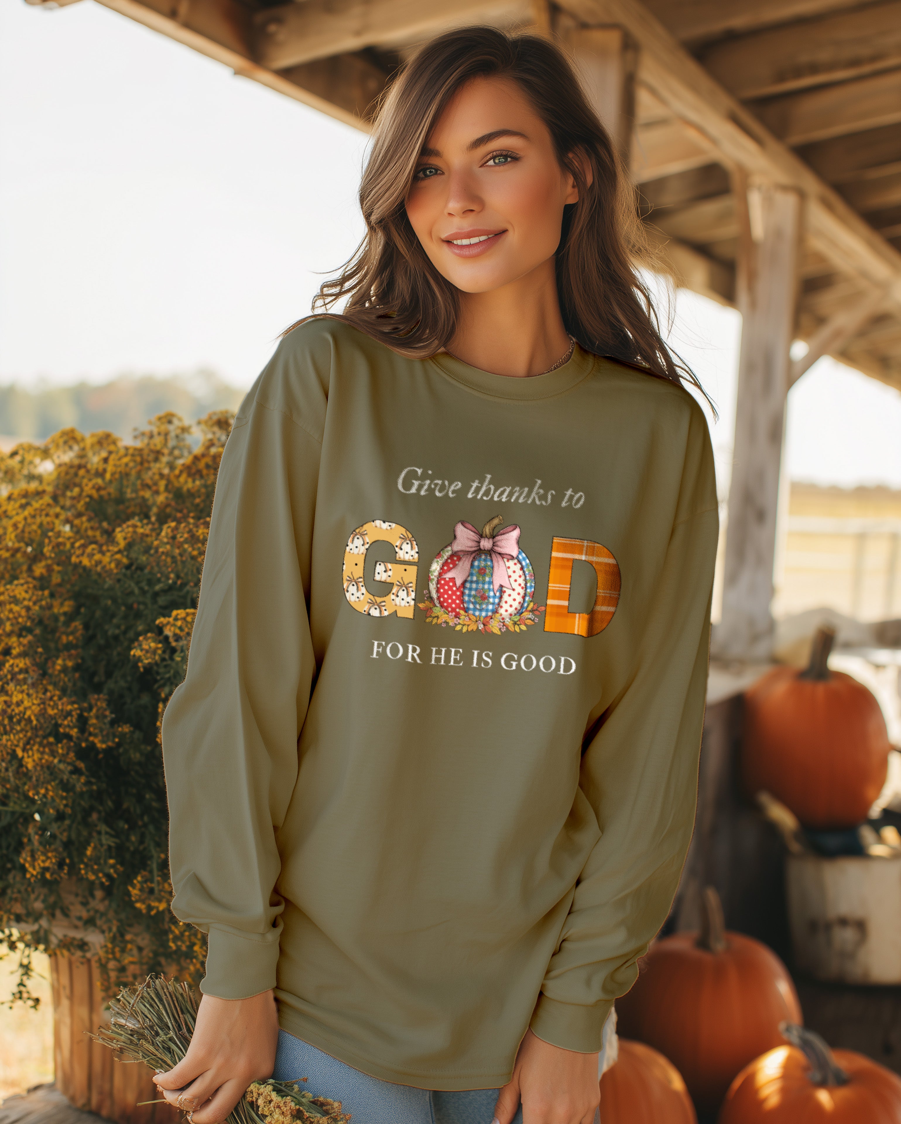 Give Thanks to God Sweatshirt  - Men's
