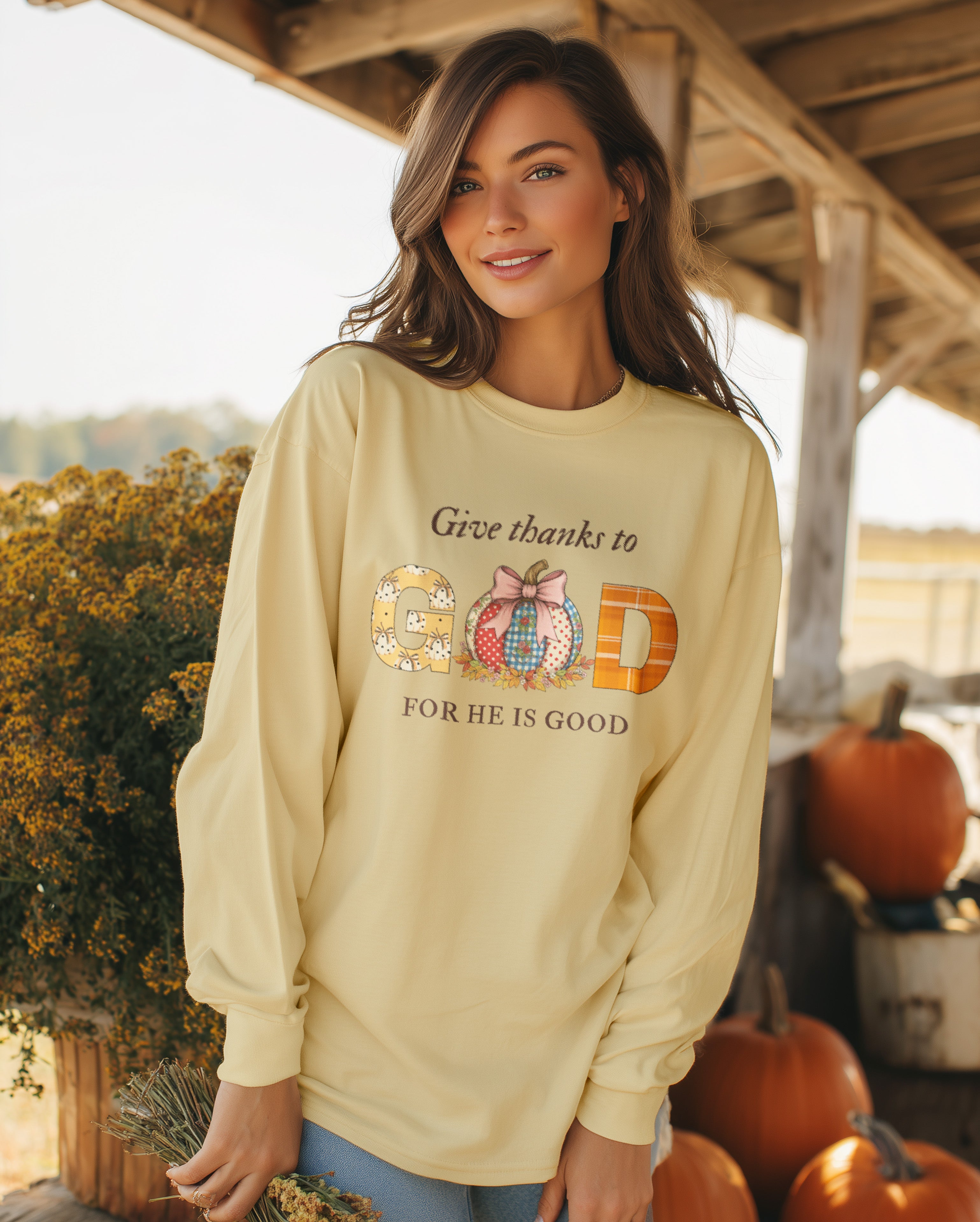 Give Thanks to God Sweatshirt  - Men's