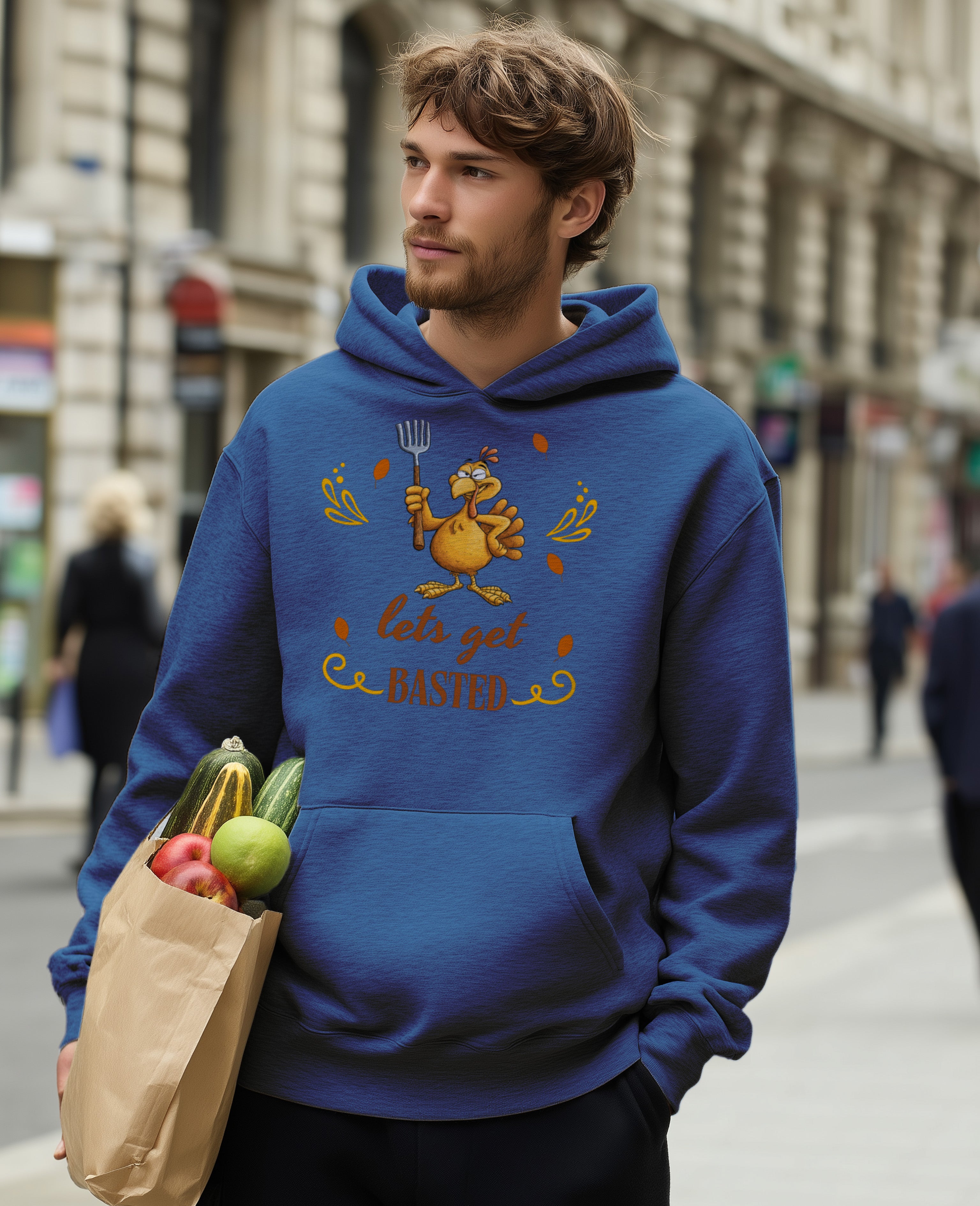 Let’s Get Basted Hoodie - Men's