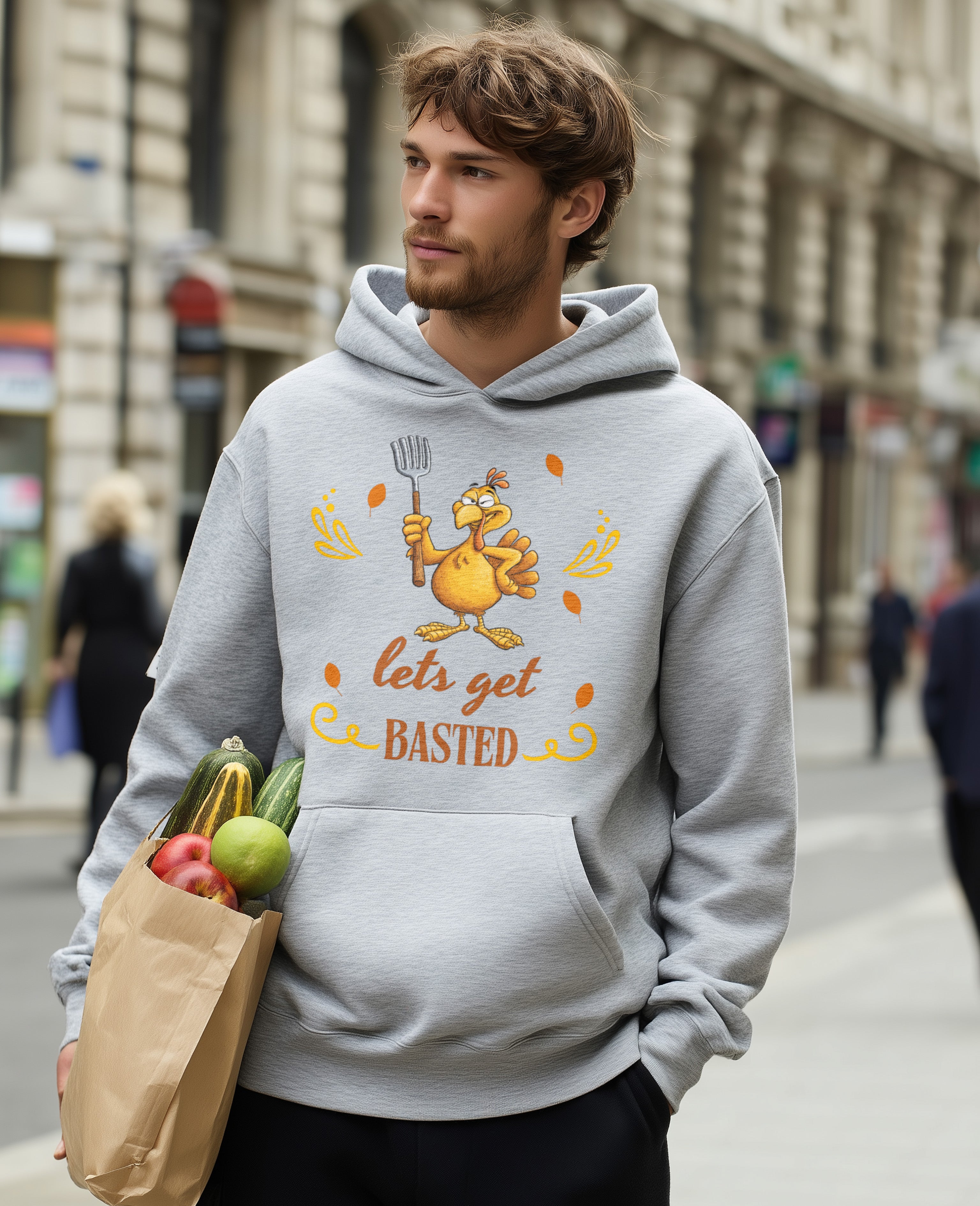 Let’s Get Basted Hoodie - Men's