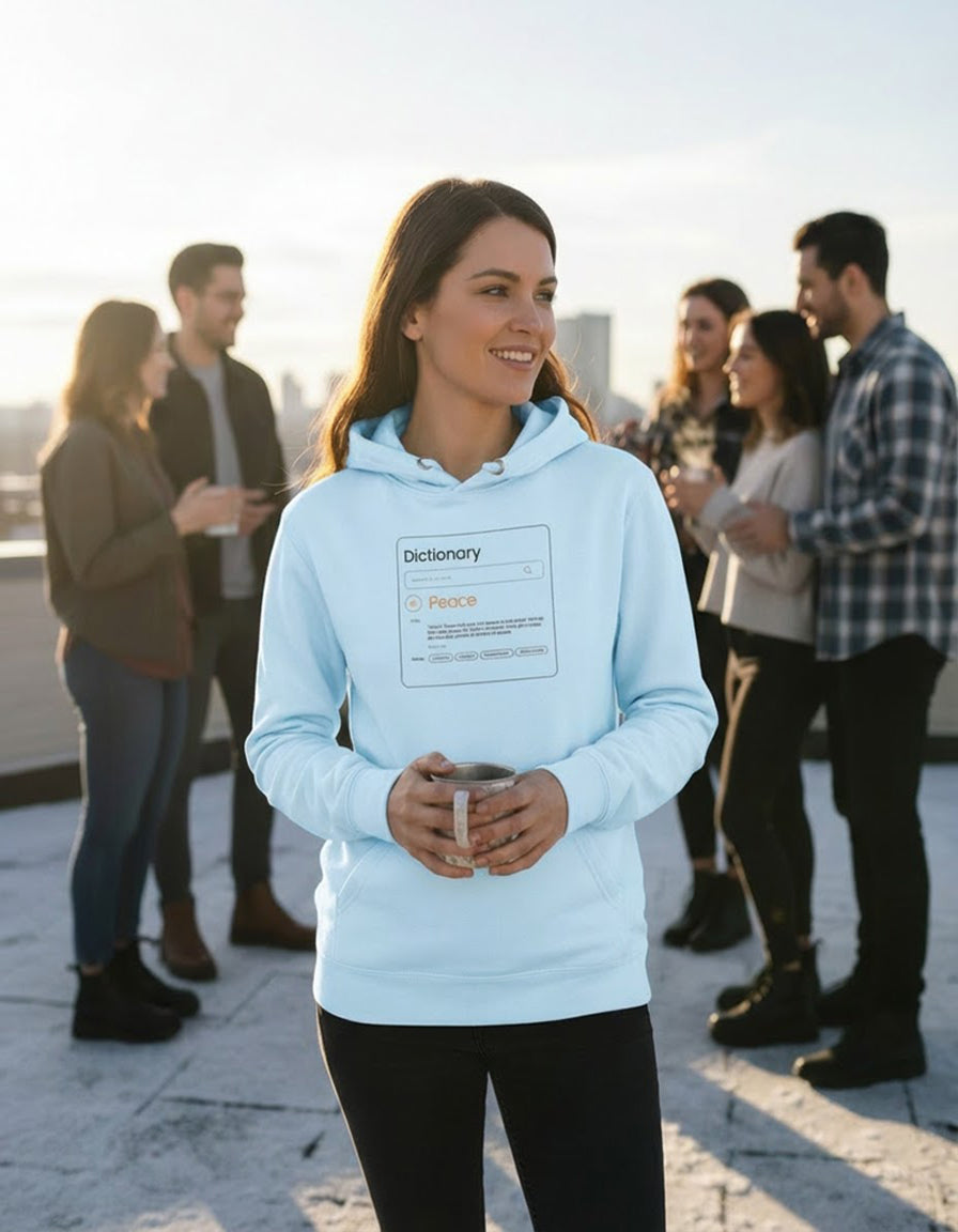 Peace Dictionary Hoodie - Women's