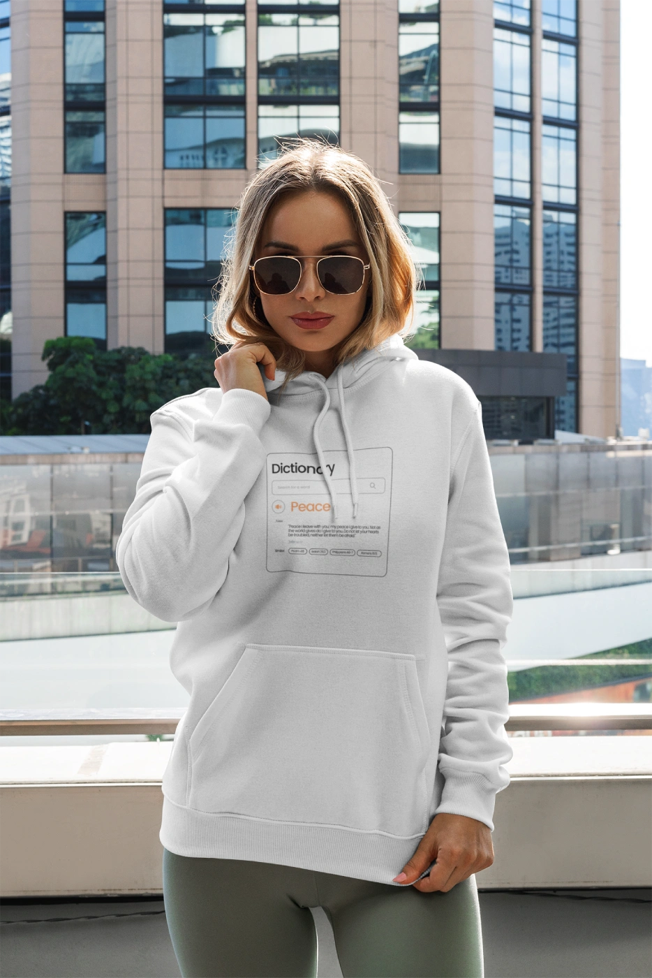 Peace Dictionary Hoodie