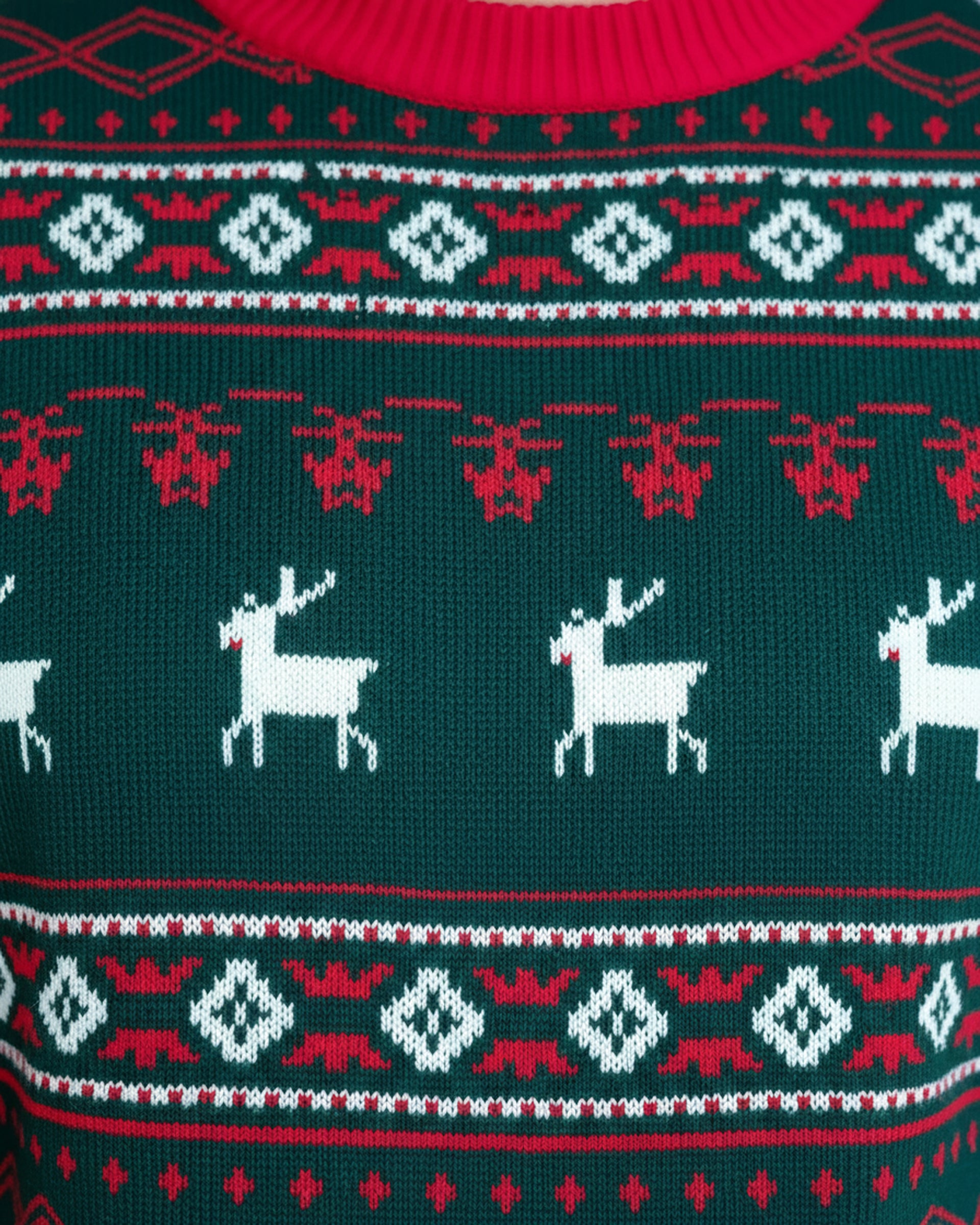 Cozy Reindeer Christmas Sweater - Men's