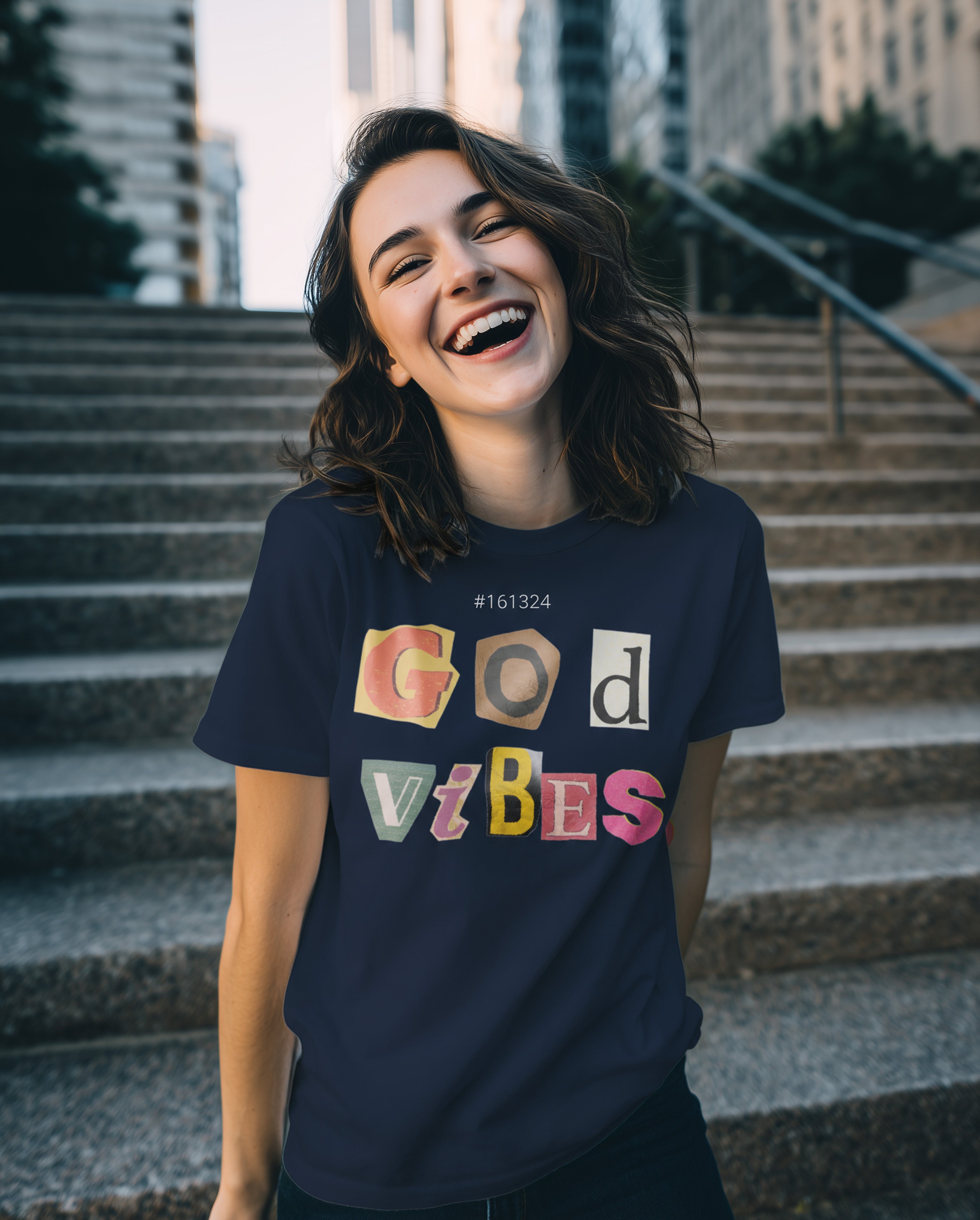 God Vibes Relaxed Tee - Women's