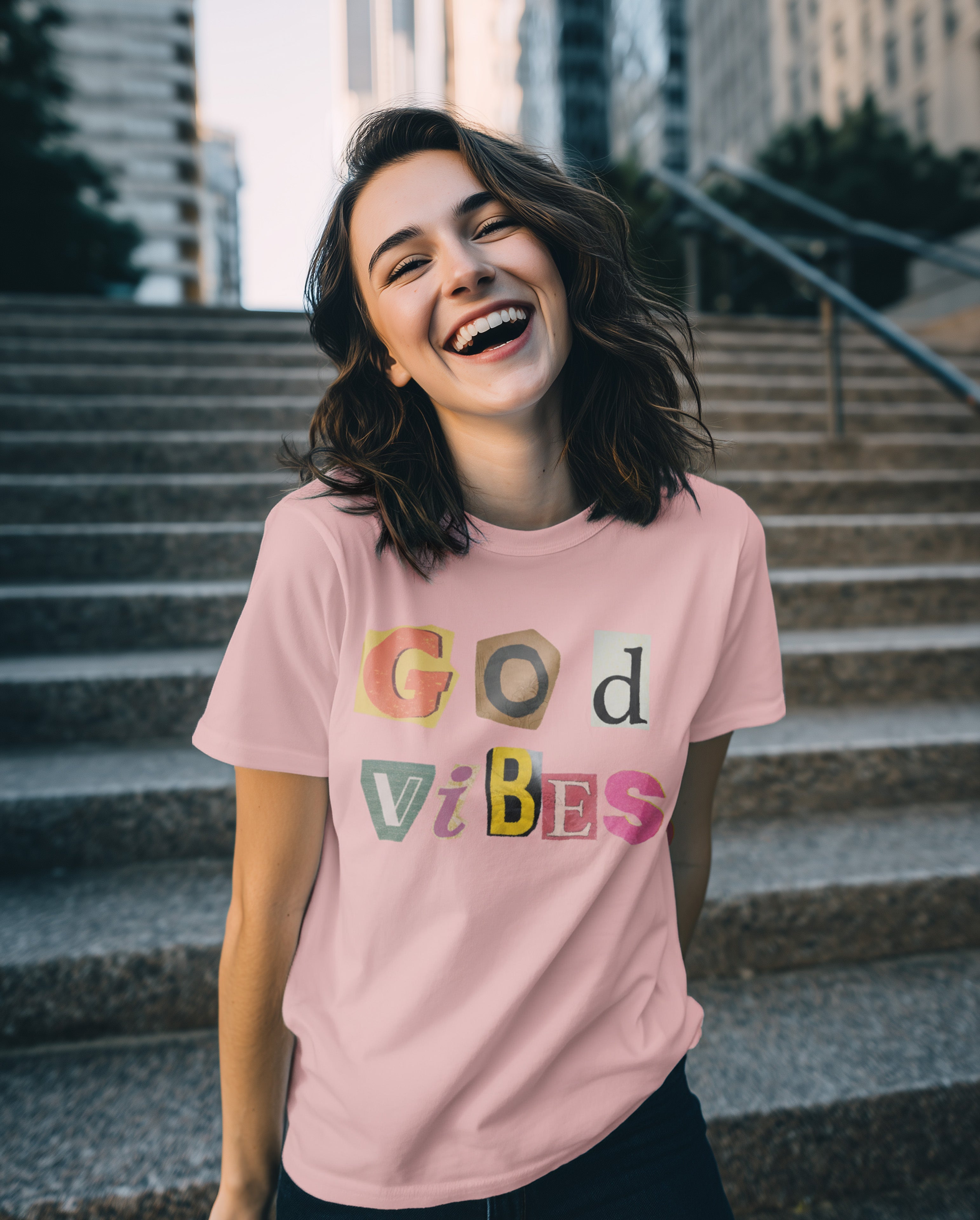 God Vibes Relaxed Tee - Women's