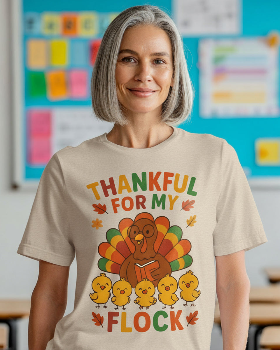 Teachers Thanksgiving Tee - Women's