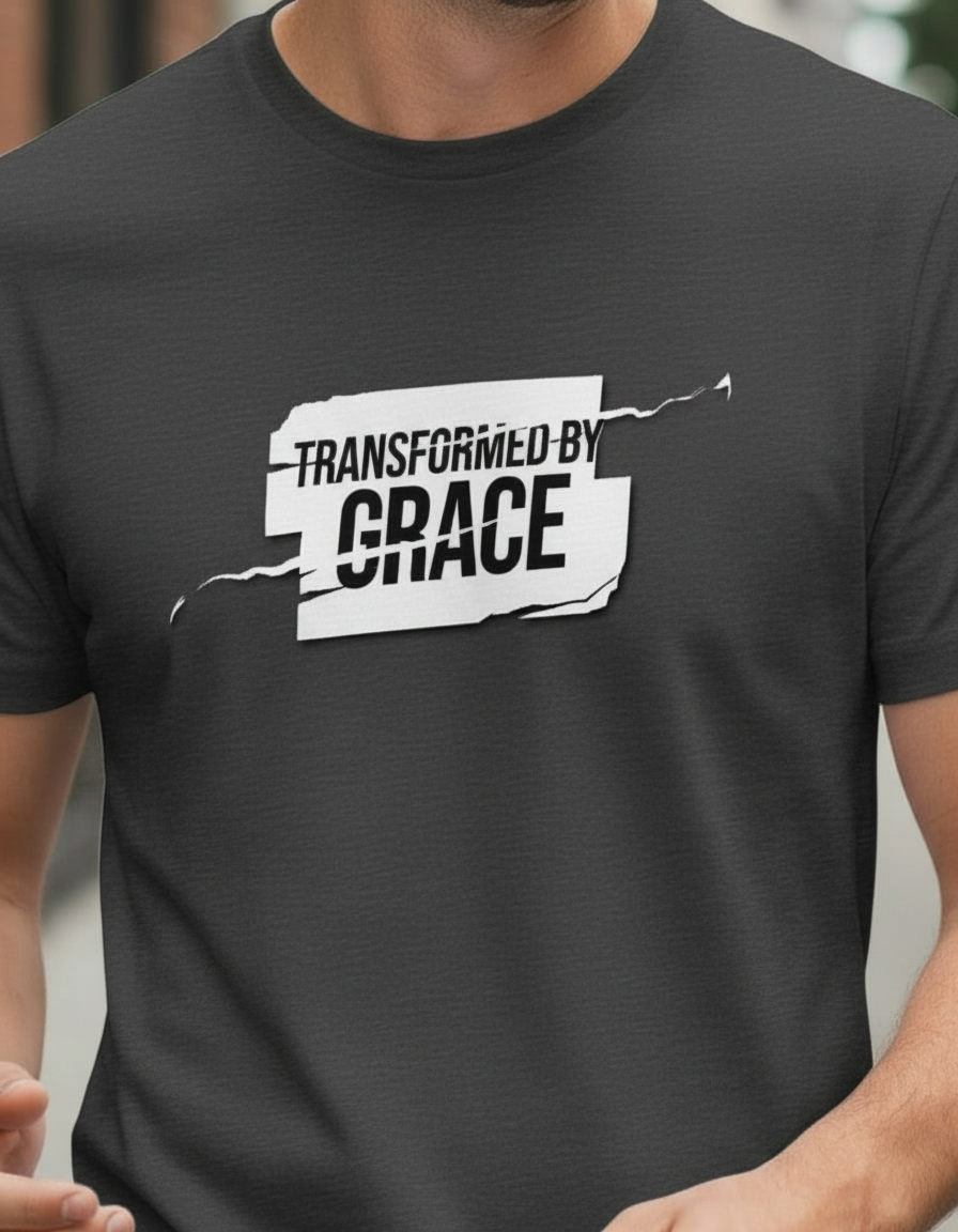 Transformed by Grace Tee – Bold Edition - Men's