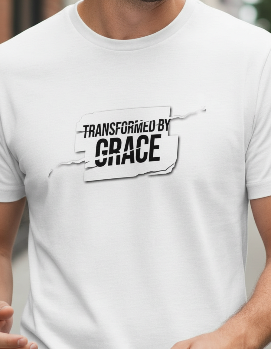 Transformed by Grace Tee – Bold Edition - Men's