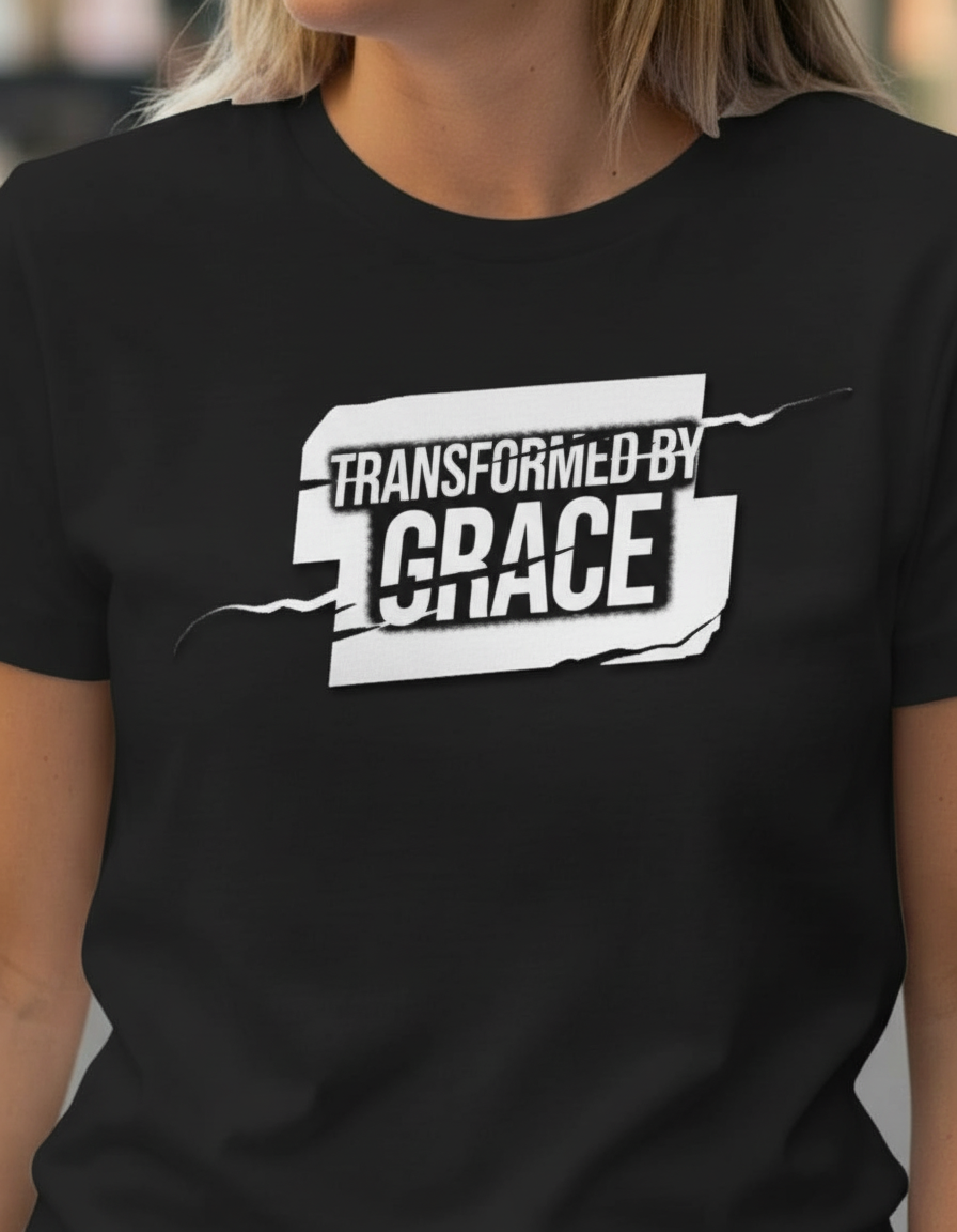 Transformed by Grace Tee – Bold Edition - Woman's