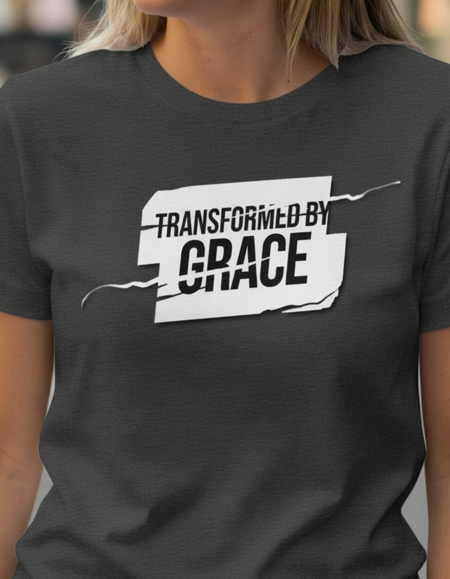 Transformed by Grace Tee – Bold Edition - Woman's