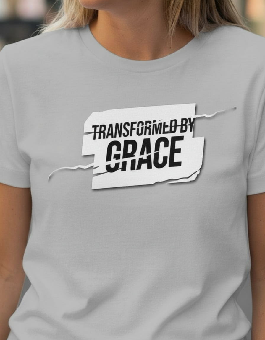 Transformed by Grace Tee – Bold Edition - Woman's