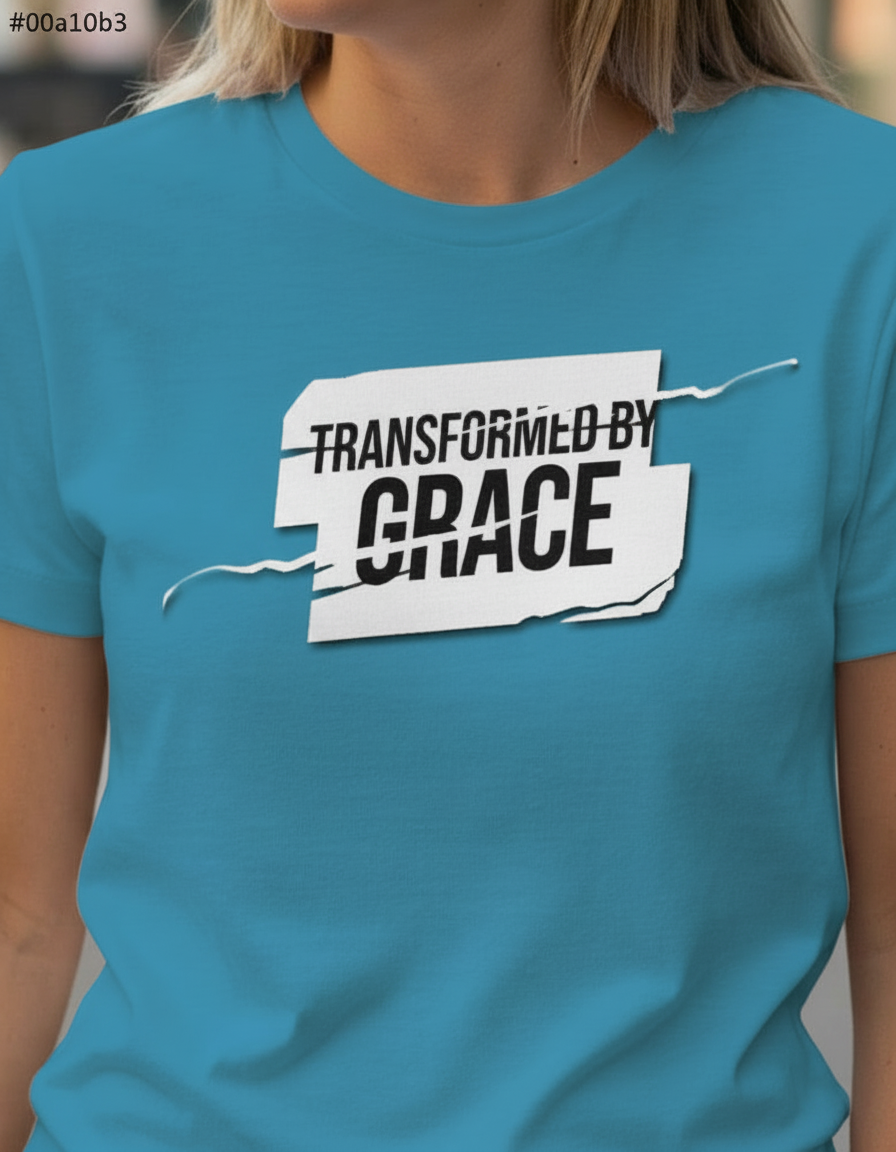 Transformed by Grace Tee – Bold Edition - Woman's