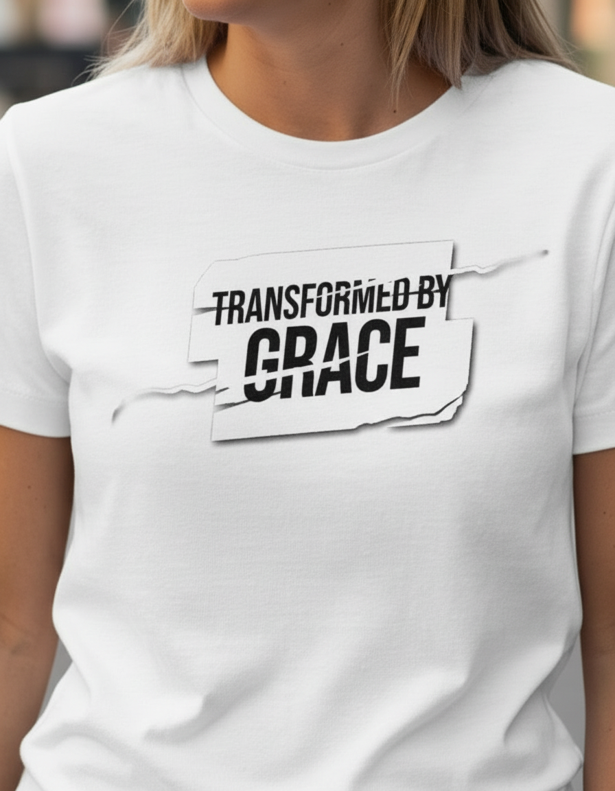 Transformed by Grace Tee – Bold Edition - Woman's