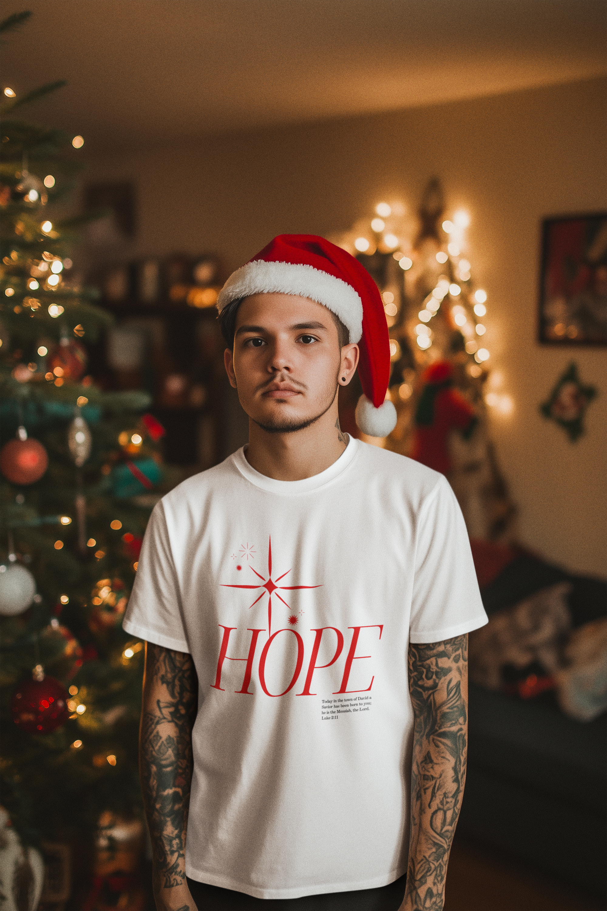 Hope Christmas Tee - Men's