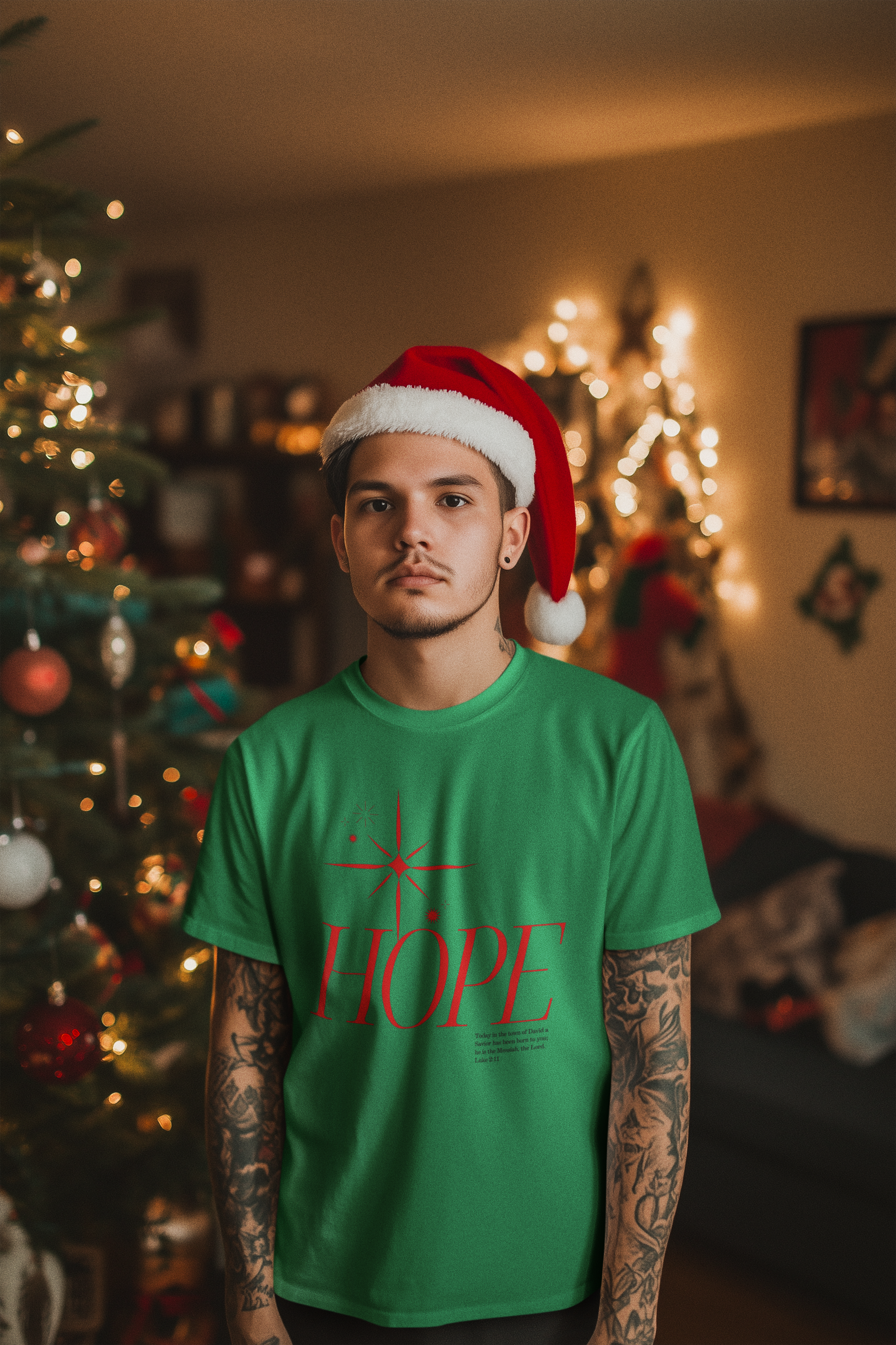 Hope Christmas Tee - Men's