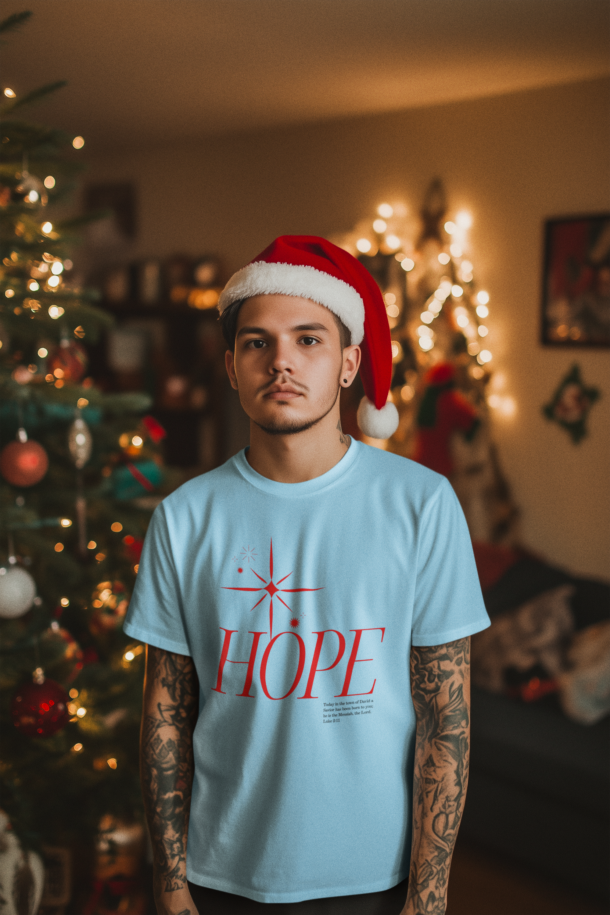 Hope Christmas Tee - Men's