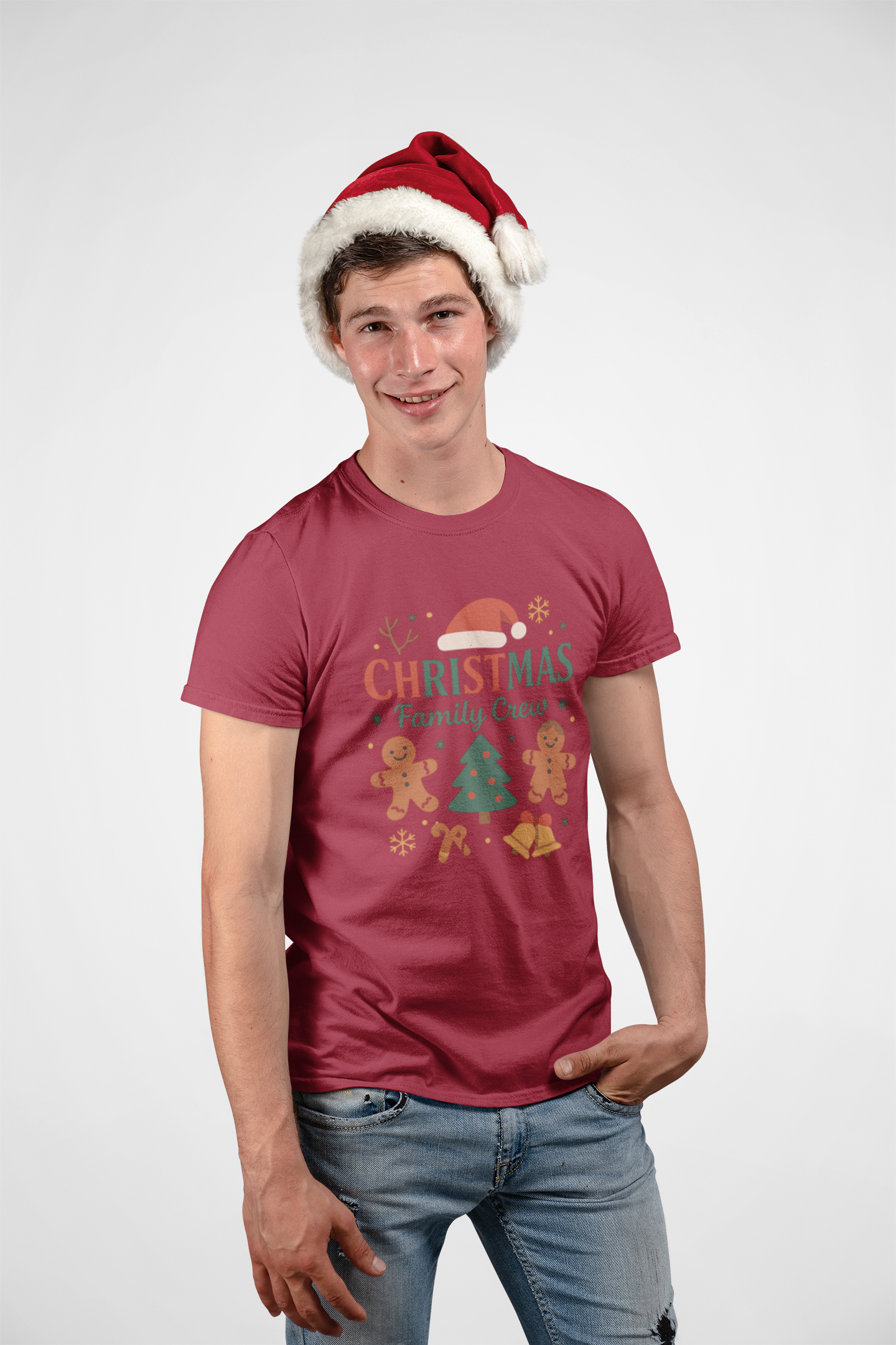 Christmas Family Crew Tee - Men's