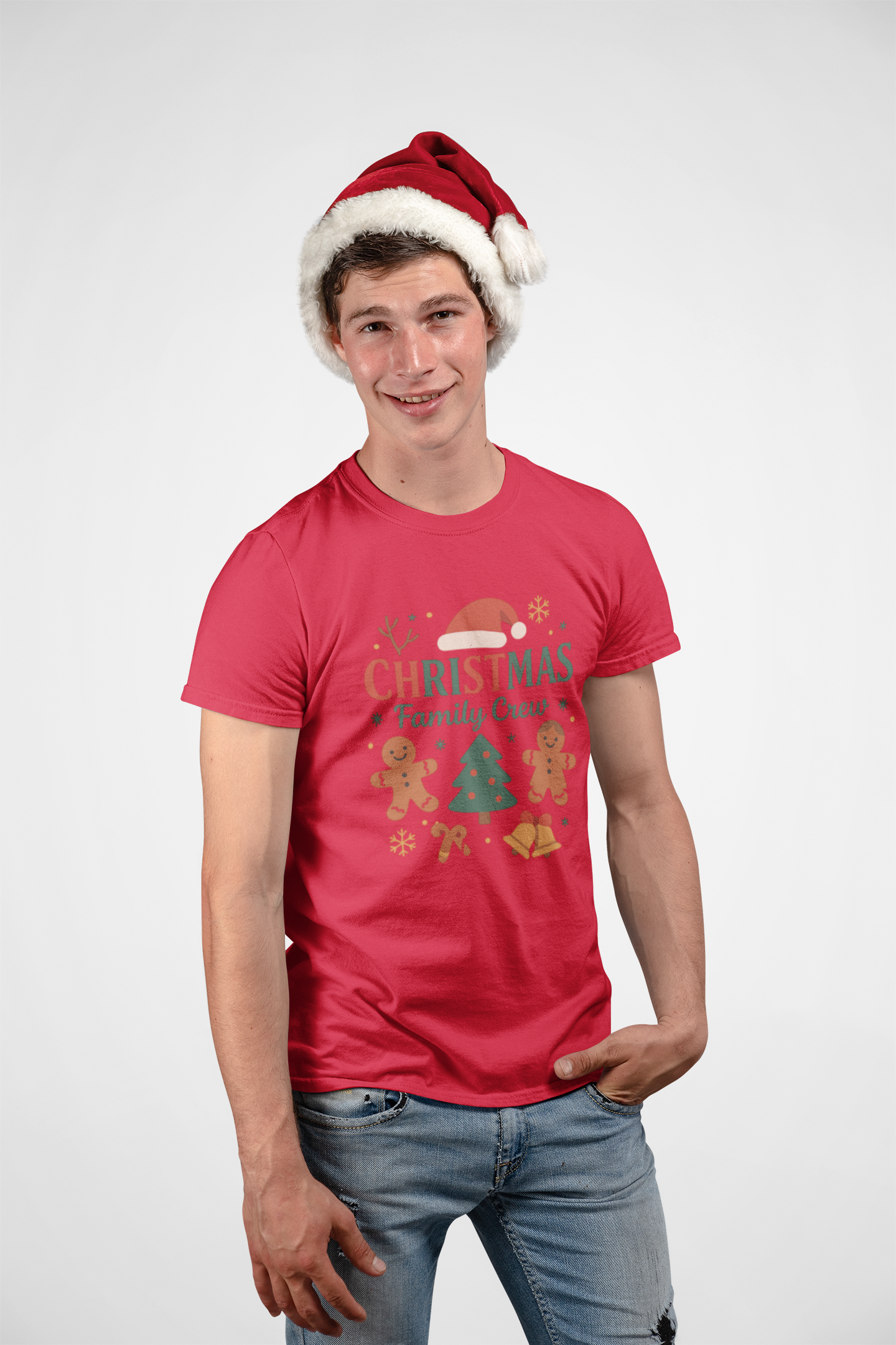 Christmas Family Crew Tee - Men's