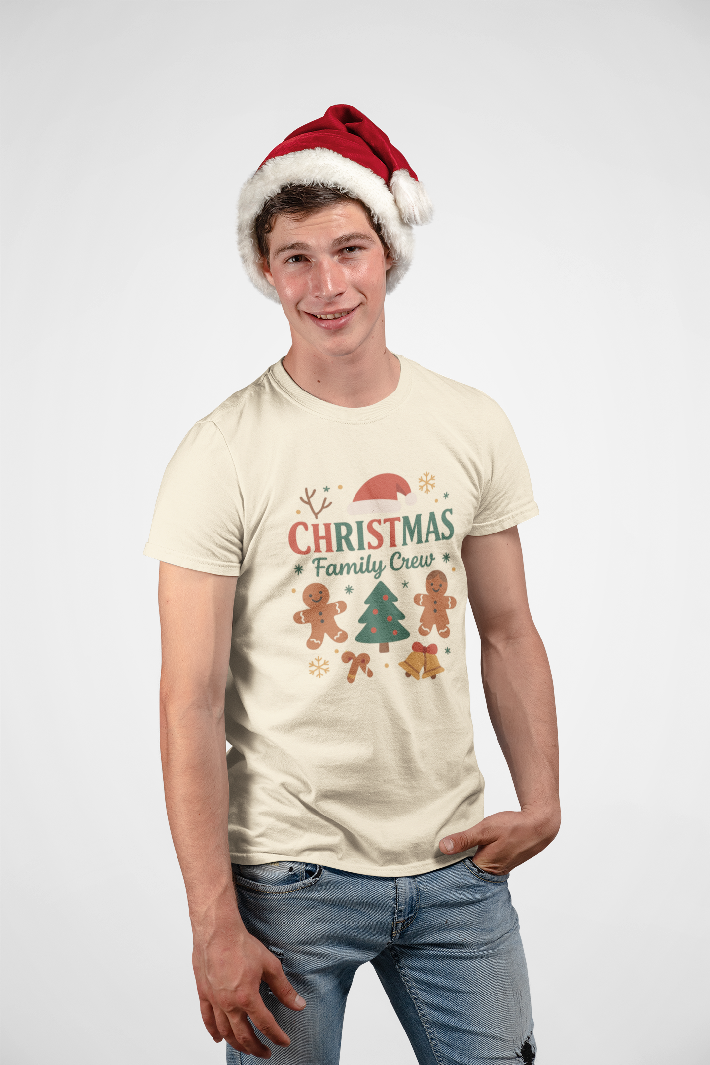 Christmas Family Crew Tee - Men's